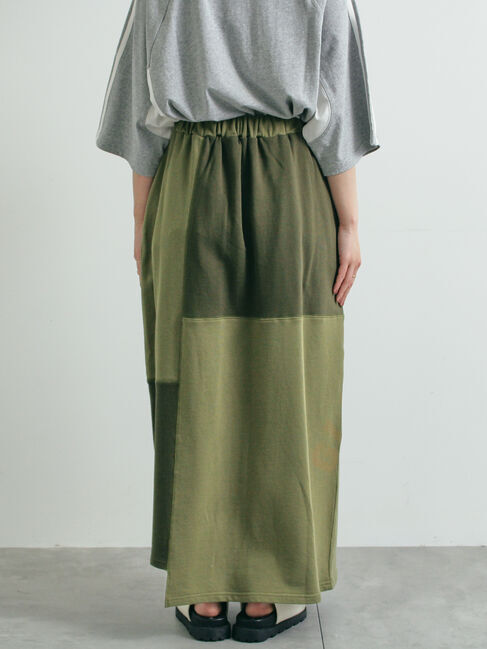 SM2「裏毛プリント配色アシメスカート」|スカート|