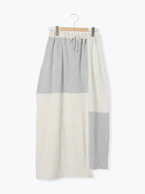 SM2「裏毛プリント配色アシメスカート」|スカート|