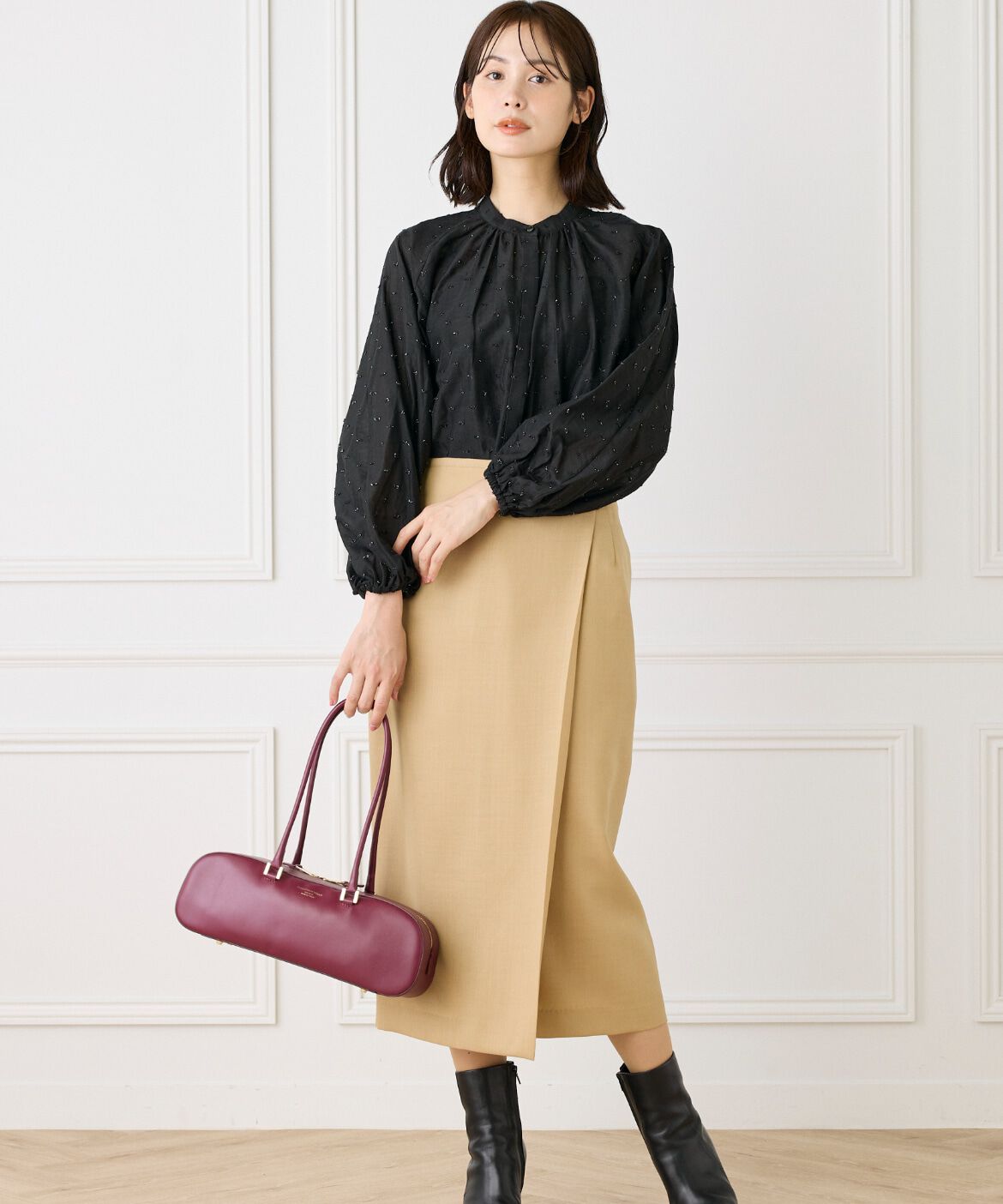 FAVORITE SUKINAMONO「横長ボストンバッグ《CHRISTIAN VILLA》」|ボストンバッグ|