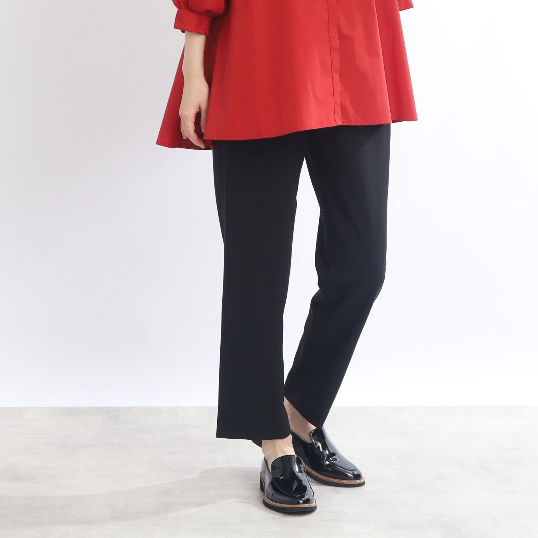 Reflect「【手洗い可】テーパードストレッチパンツ」|その他|