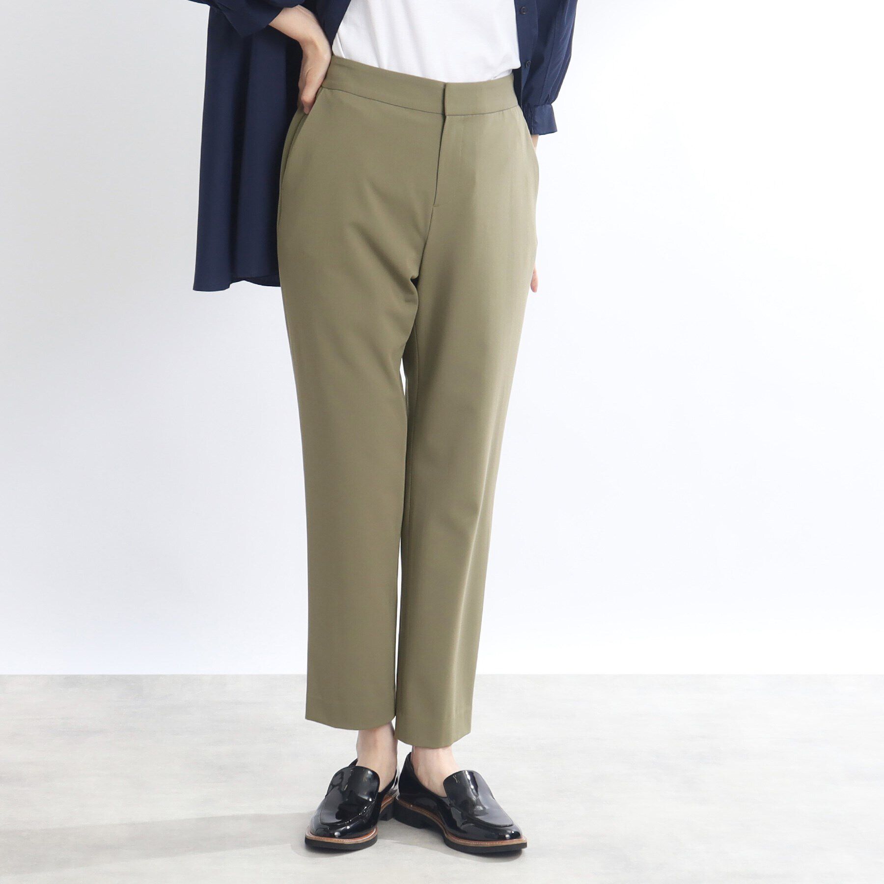 Reflect「【手洗い可】テーパードストレッチパンツ」|その他|