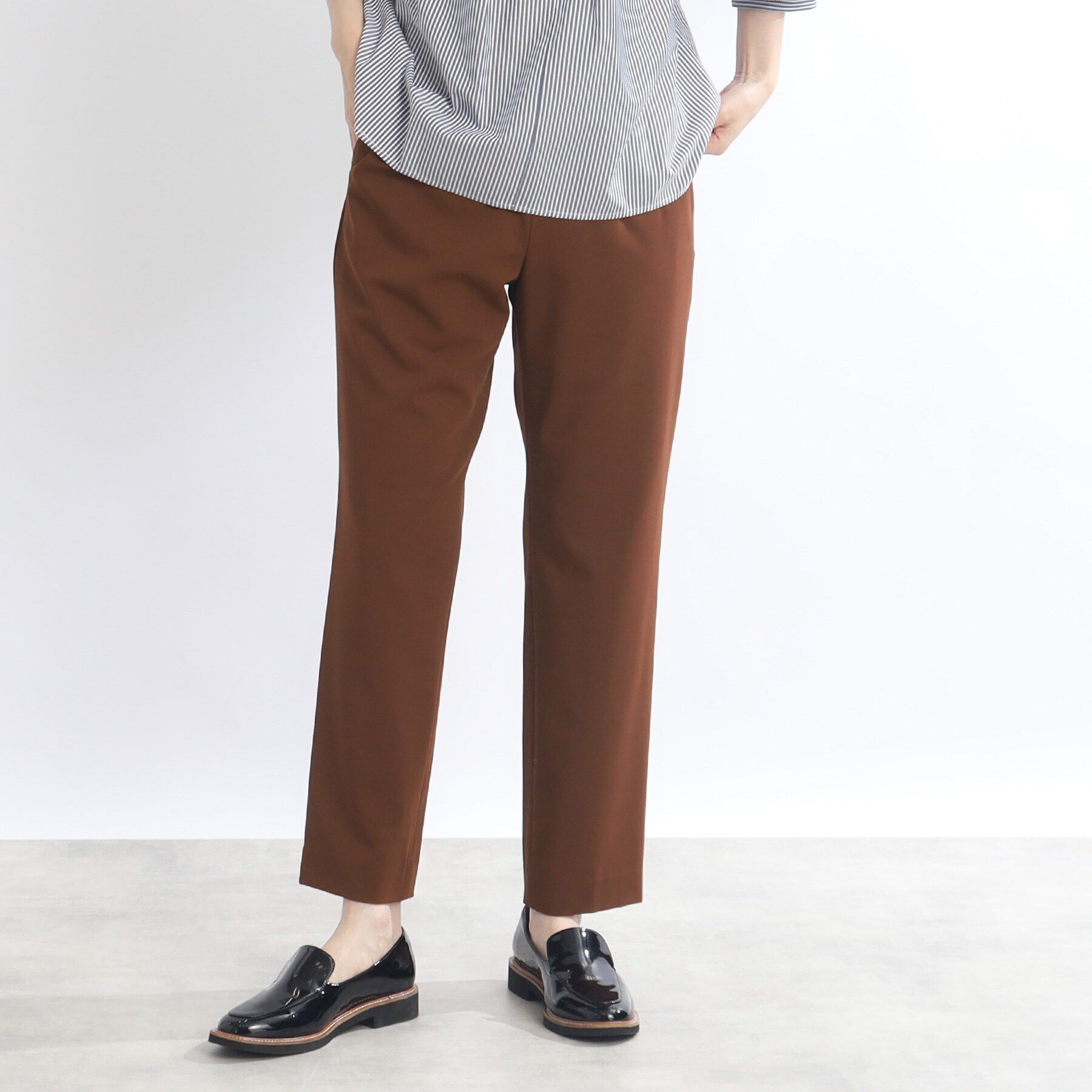 Reflect「【手洗い可】テーパードストレッチパンツ」|その他|