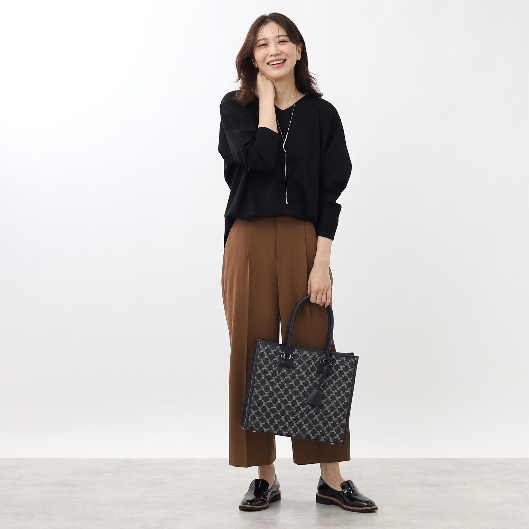 Reflect「【手洗い可】スタイルアップワイドパンツ」|その他|