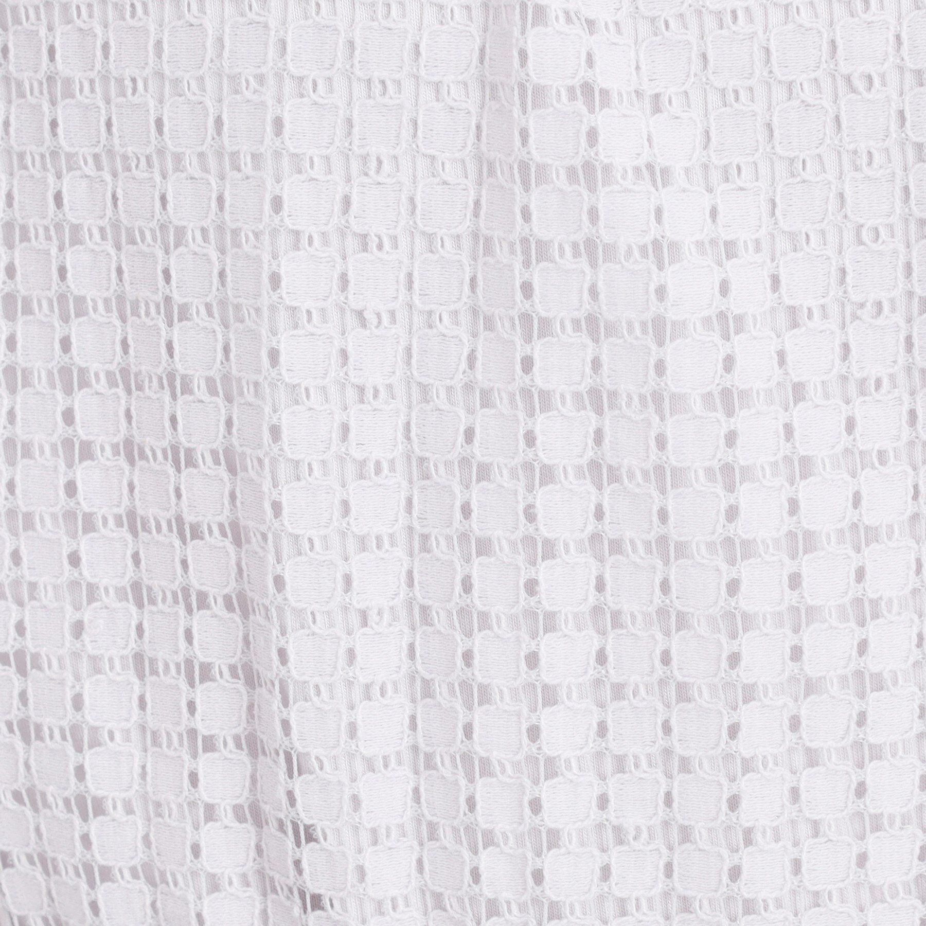 Reflect「【夏SALE／手洗い可】幾何柄レースブラウス」|シャツ・ブラウス|