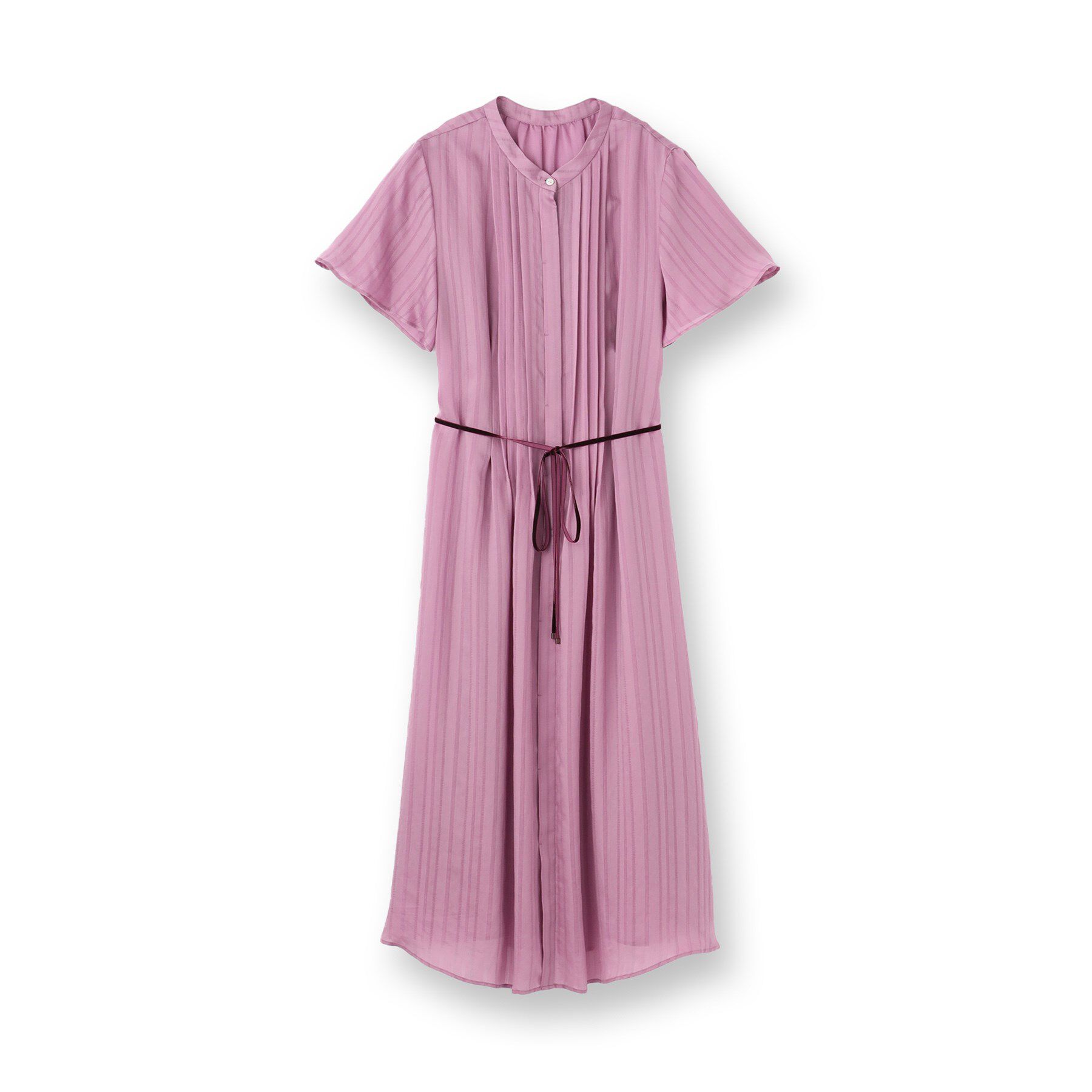 Reflect「【夏SALE／手洗い可】シャドーボーダーワンピース」|ワンピース|