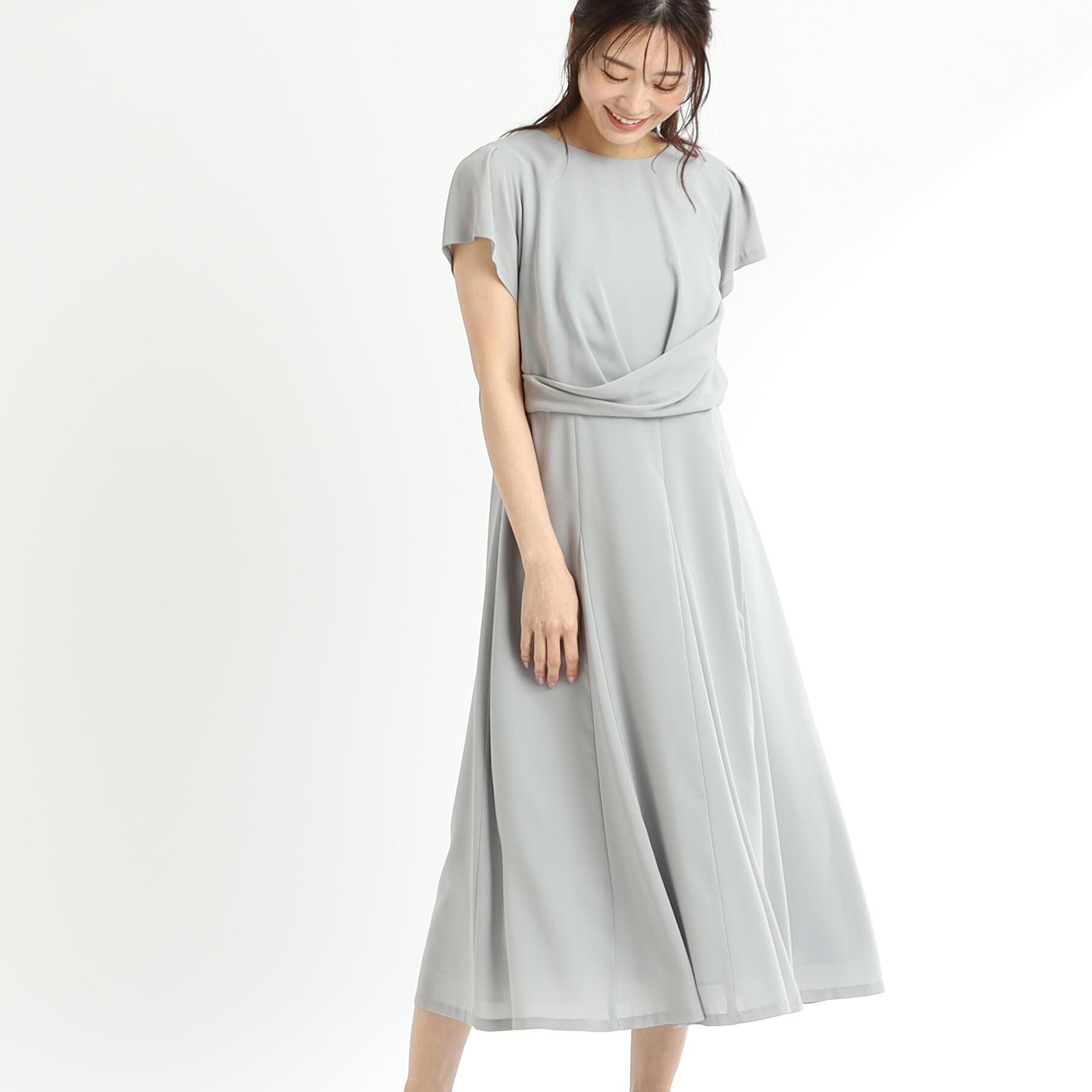 Reflect「【R‐QUALITY／手洗い可】ドレープシルエットワンピース」|ワンピース|
