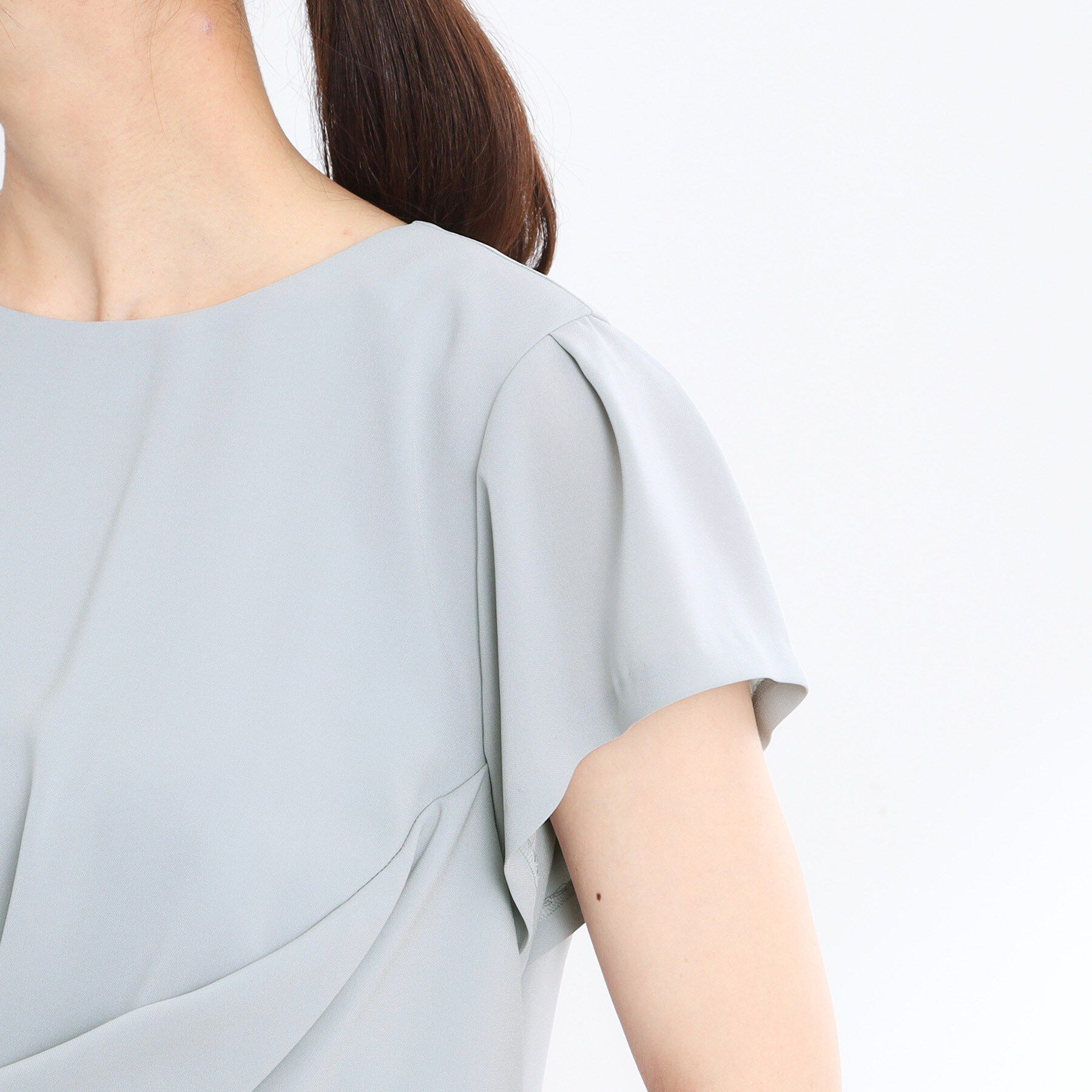 Reflect「【R‐QUALITY／手洗い可】ドレープシルエットワンピース」|ワンピース|