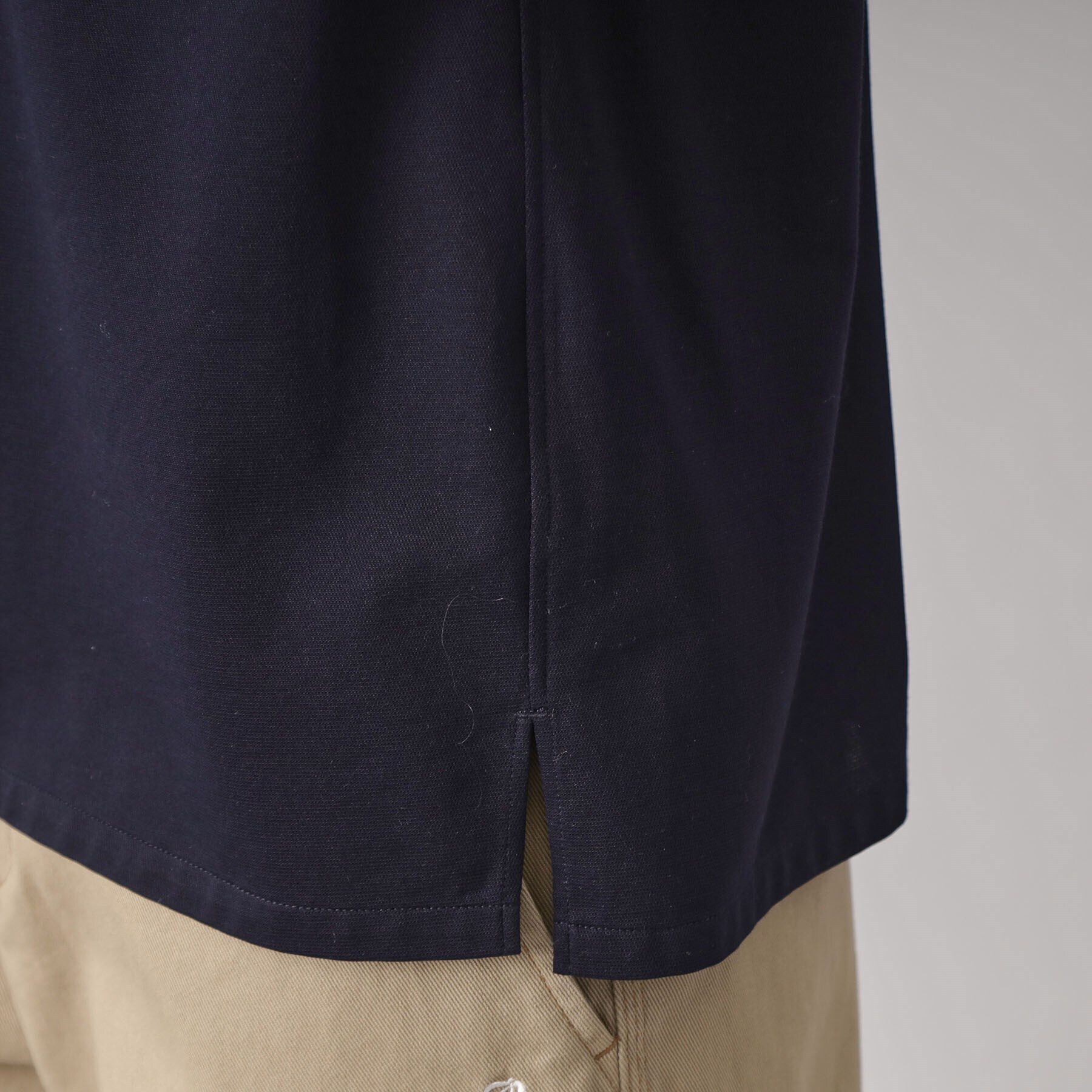 DRESSTERIOR「【吸湿速乾/Safari5月号掲載】COOL MAX プルオーバーシャツ」|ポロシャツ|