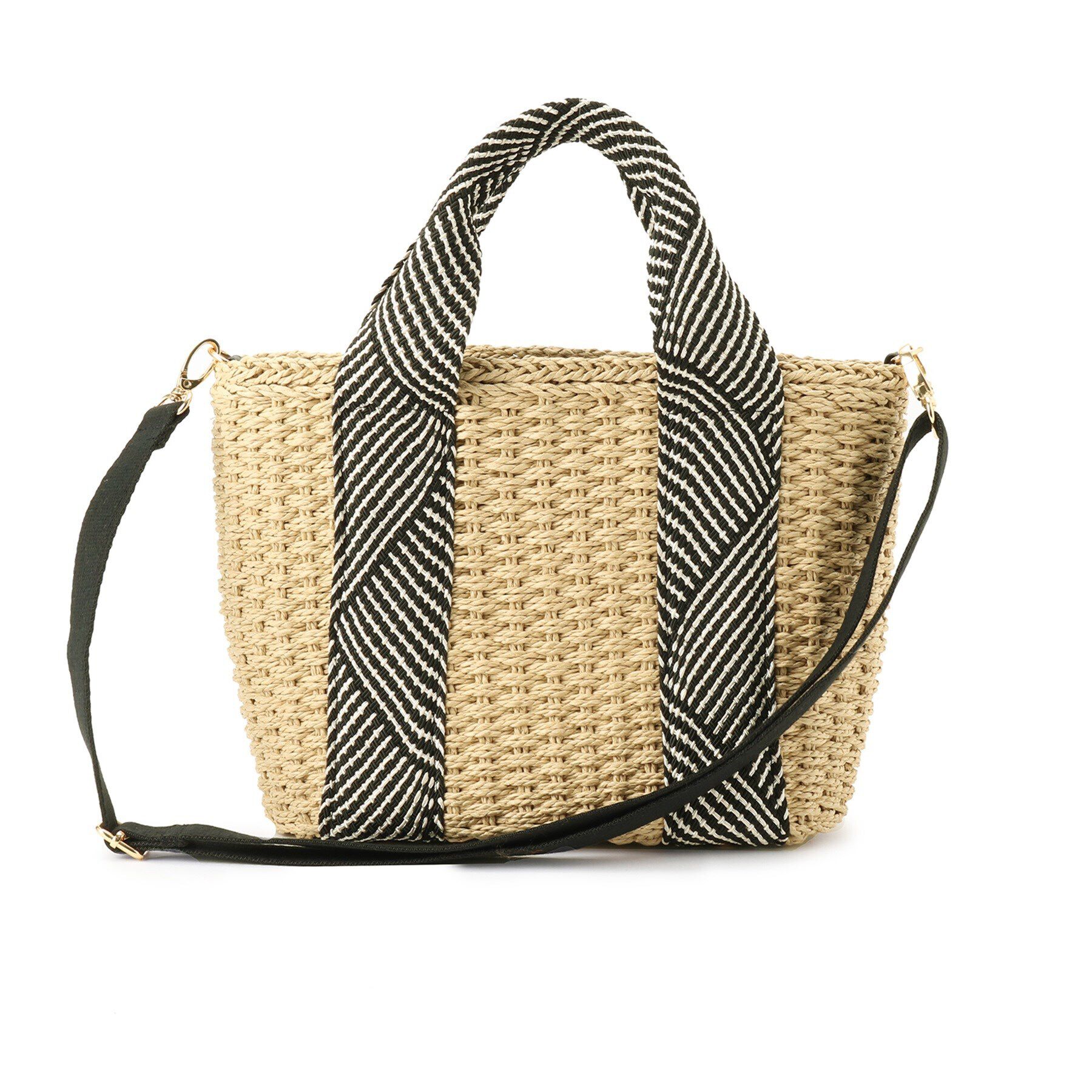 grove「ペーパー巾着コードラメ2WAYトート」|トートバッグ|