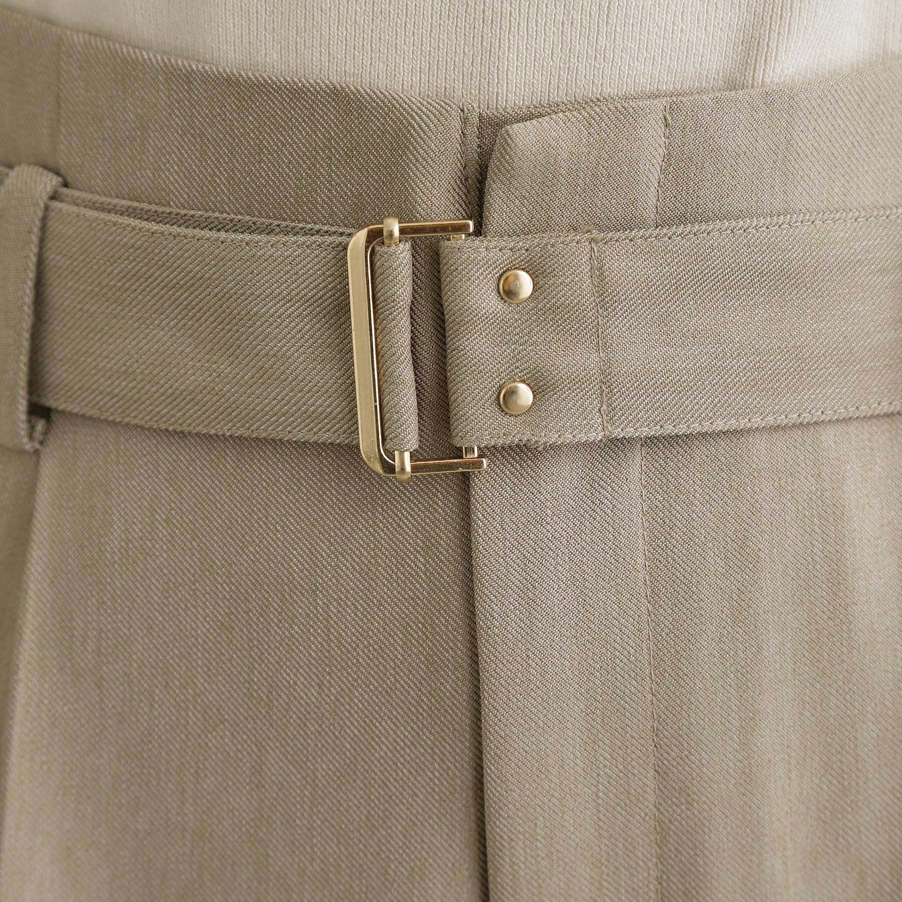 grove「デニムライクベルト付きワイドパンツ」|その他|