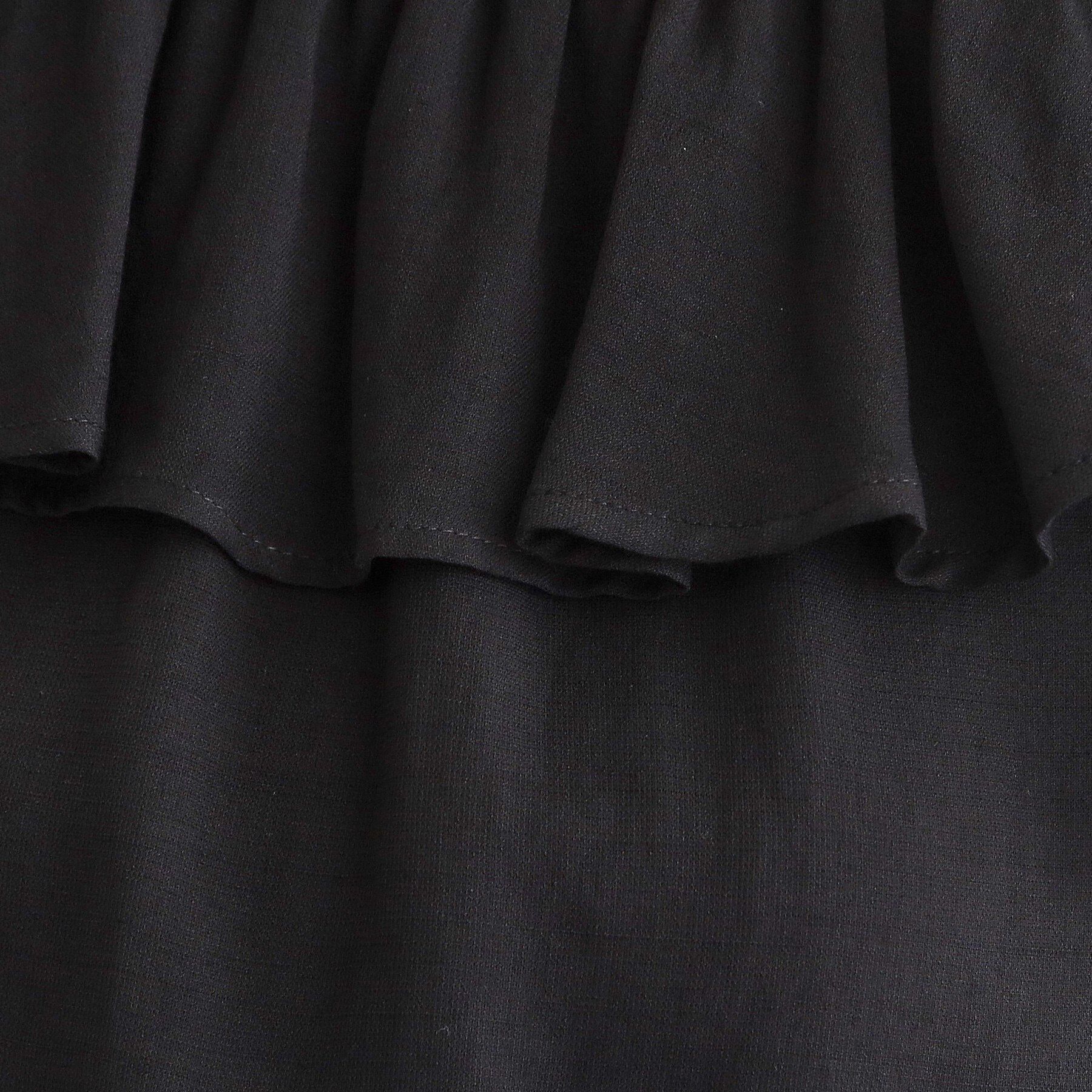 grove「麻調ダブルフリルブラウス」|シャツ・ブラウス|