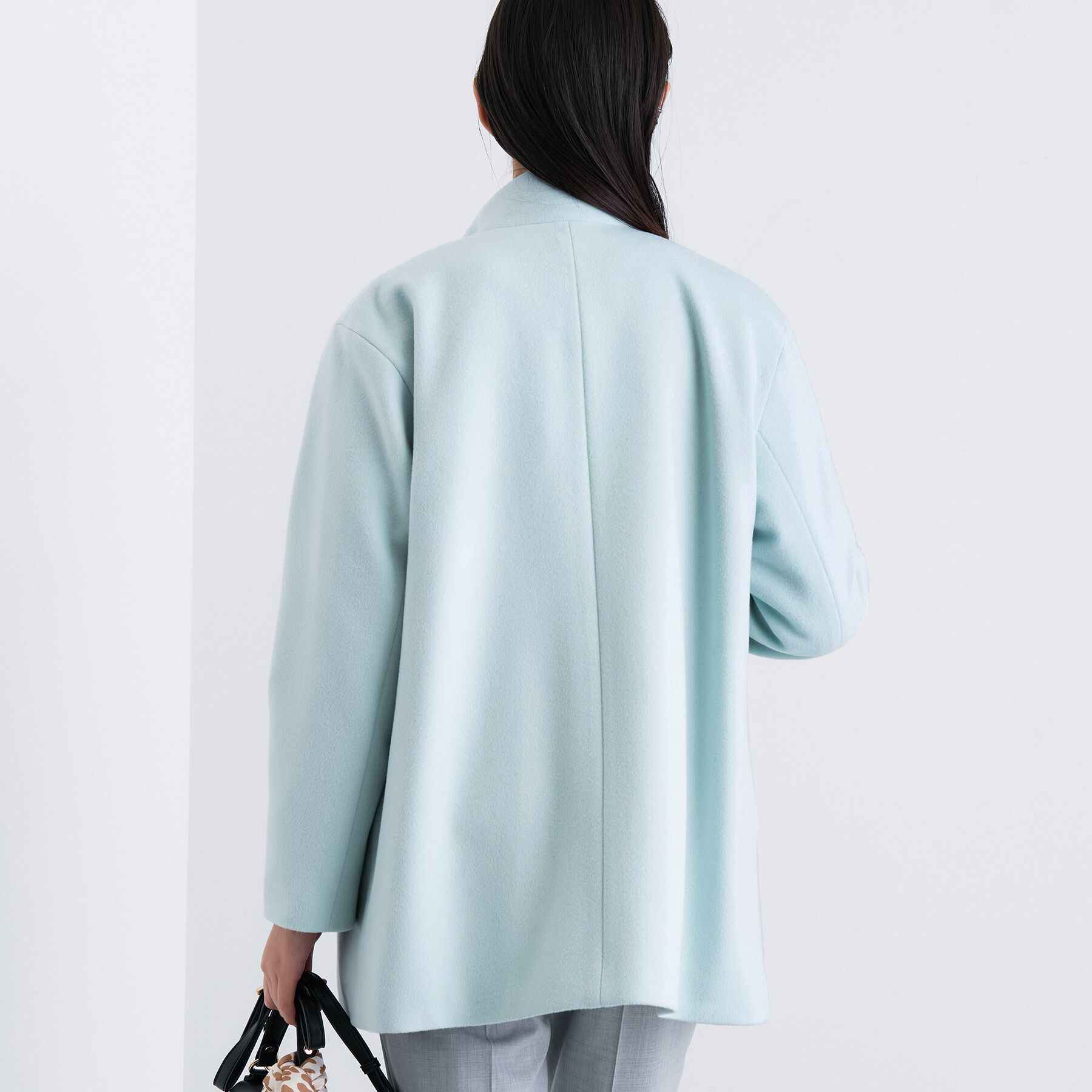 INDIVI「【日本製／ミドル丈】スタンドカラーミドルコート」|その他|