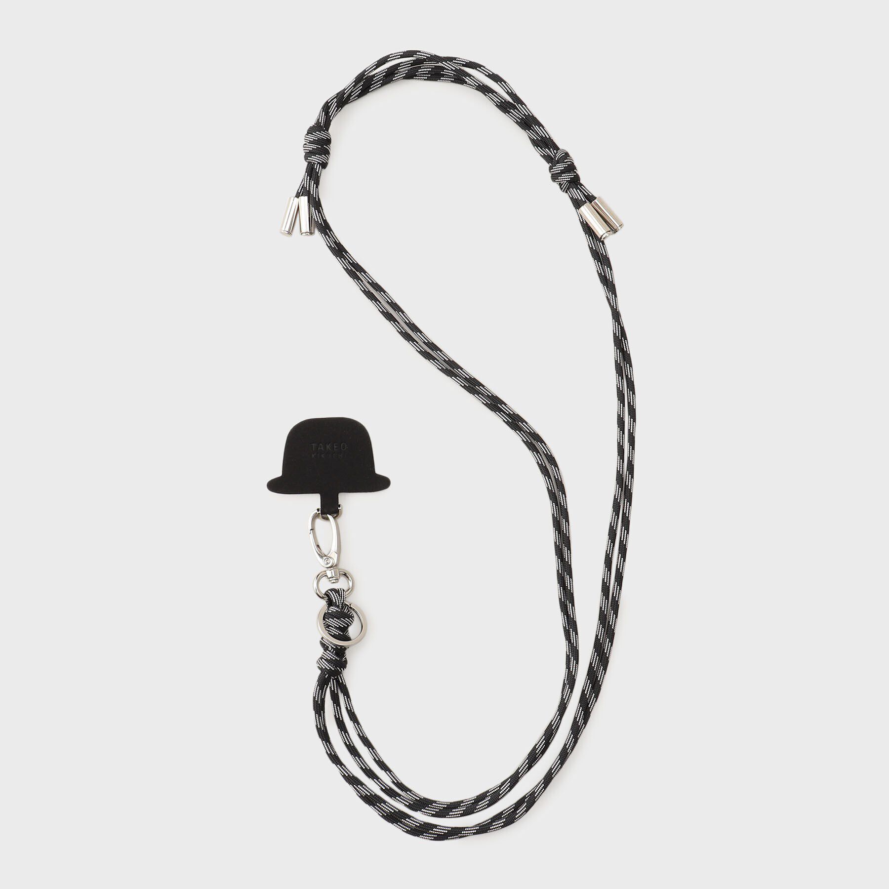 TAKEO KIKUCHI「スマートフォン ストラップ＋アタッチメント」|ストラップ|ブラック(519)
