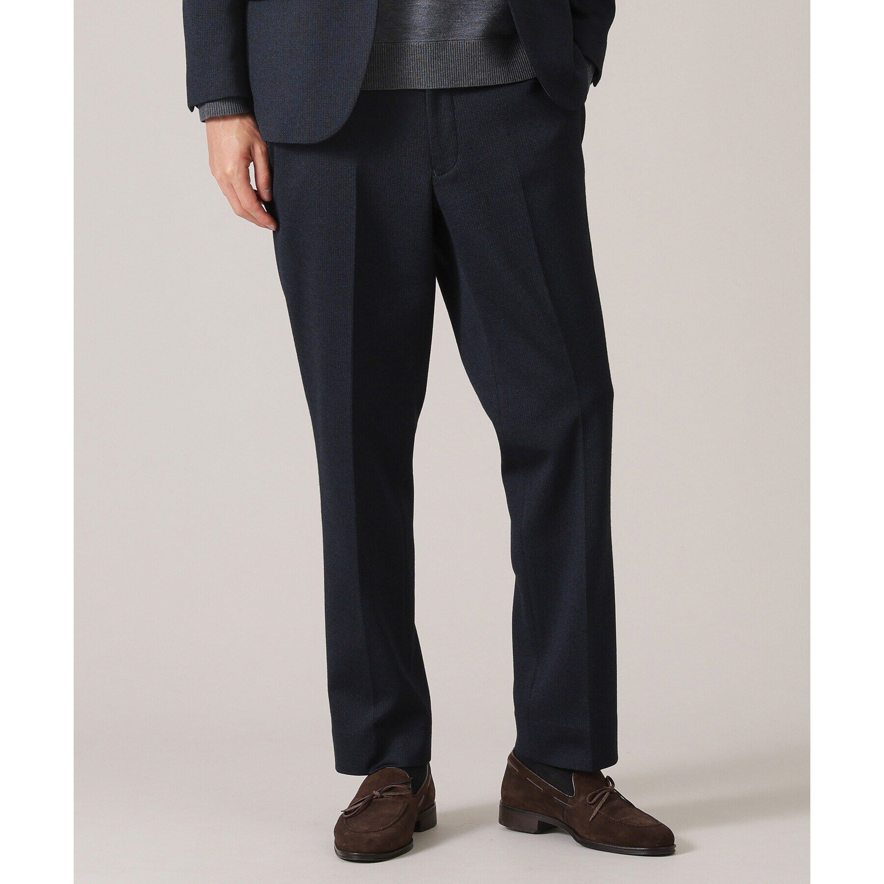 TAKEO KIKUCHI「【尾州織】ウールブレンド ムリネ千鳥パンツ / セットアップ対応」|その他|