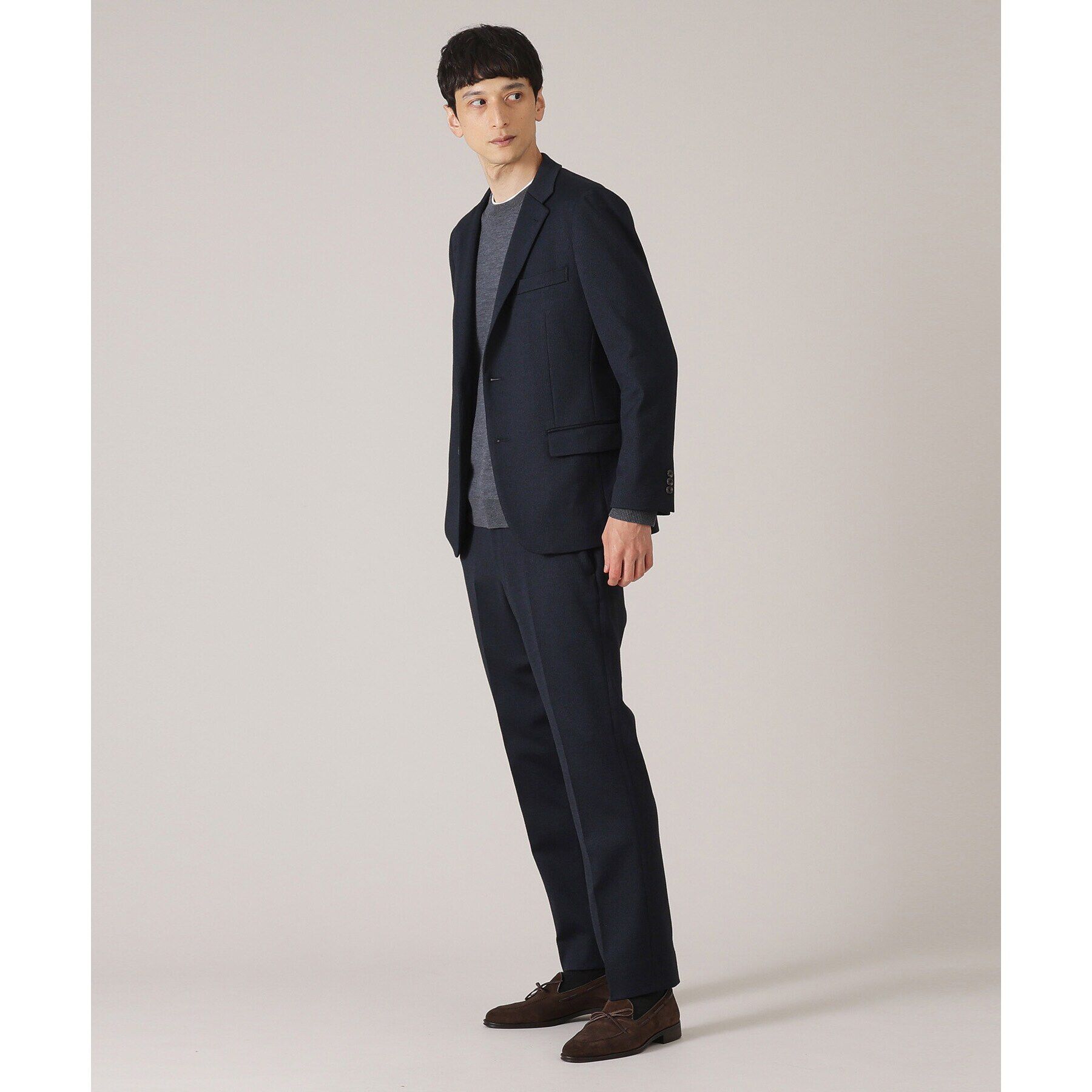 TAKEO KIKUCHI「【尾州織】ウールブレンド ムリネ千鳥パンツ / セットアップ対応」|その他|