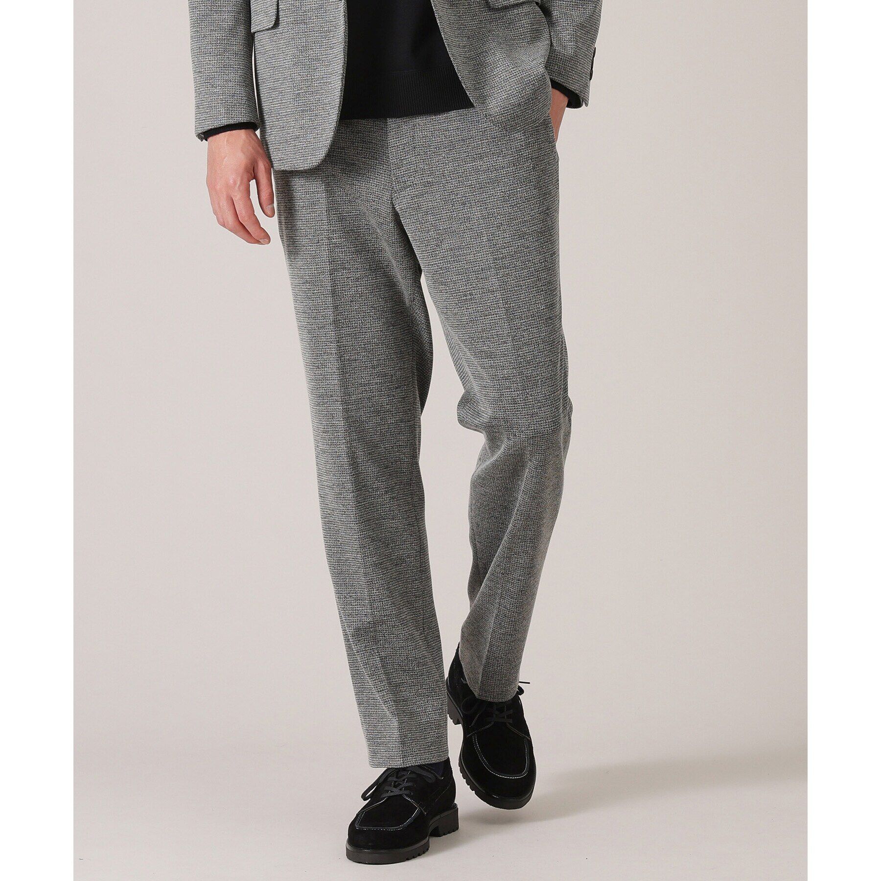 TAKEO KIKUCHI「【尾州織】ウールブレンド ムリネ千鳥パンツ / セットアップ対応」|その他|