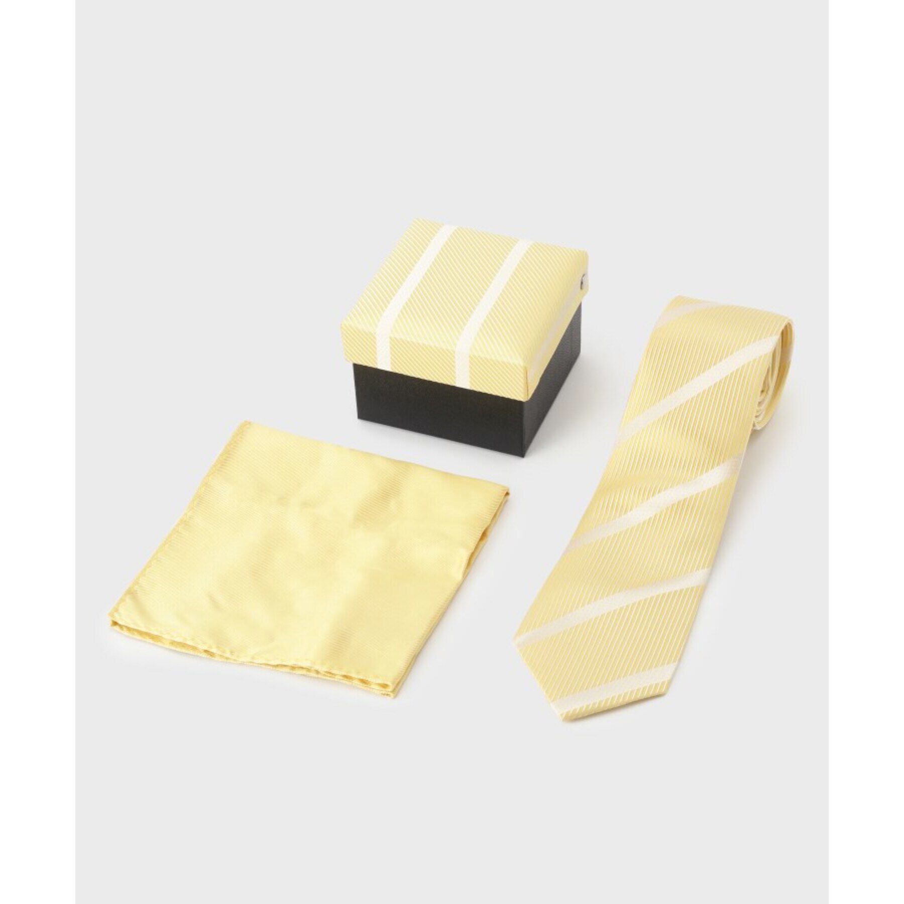 TAKEO KIKUCHI「【フォーマルBOXセット】カラーネクタイ＆チーフ セット」|ネクタイ・蝶ネクタイ|