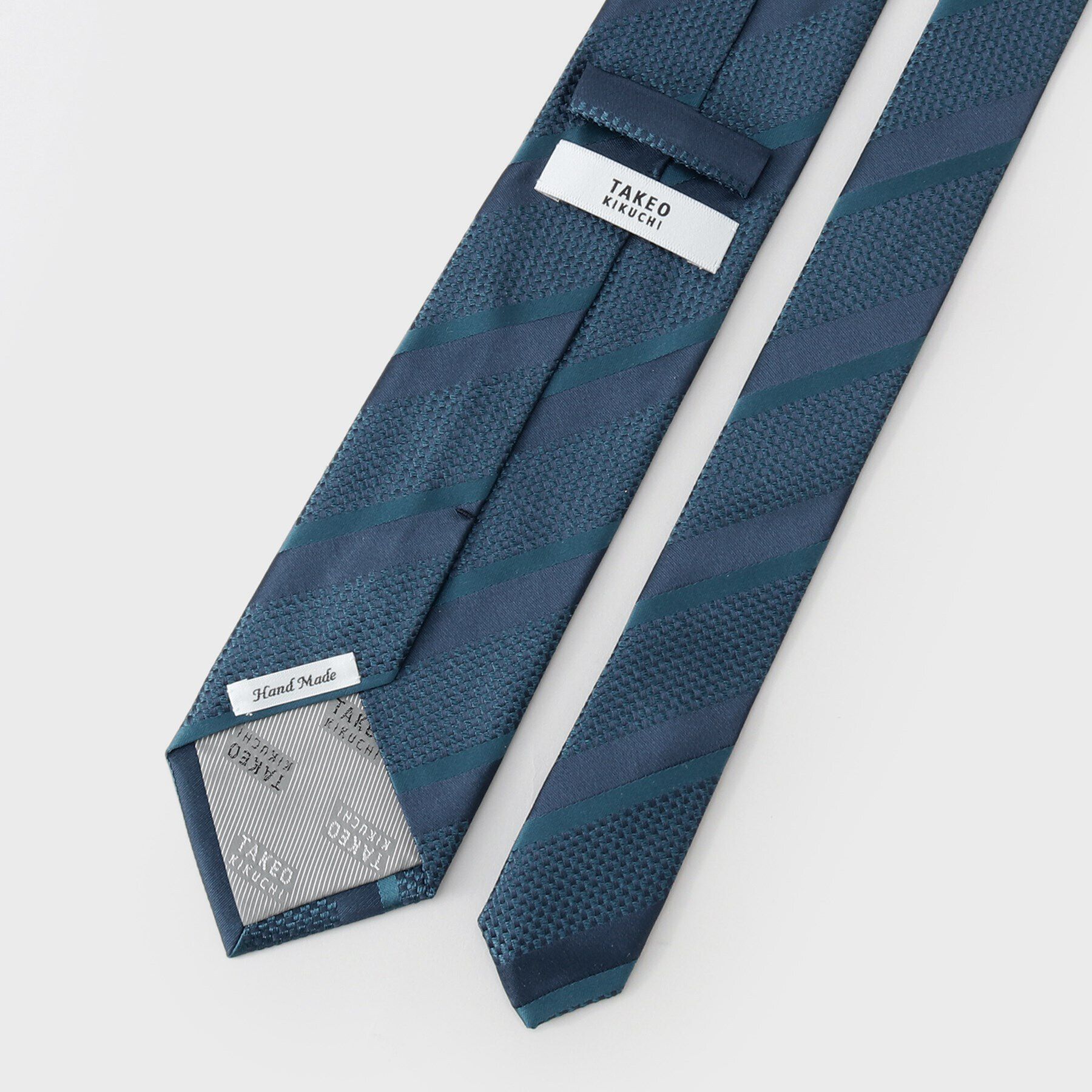 TAKEO KIKUCHI「【Made in JAPAN】タッサーバスケット シルクネクタイ」|ネクタイ・蝶ネクタイ|