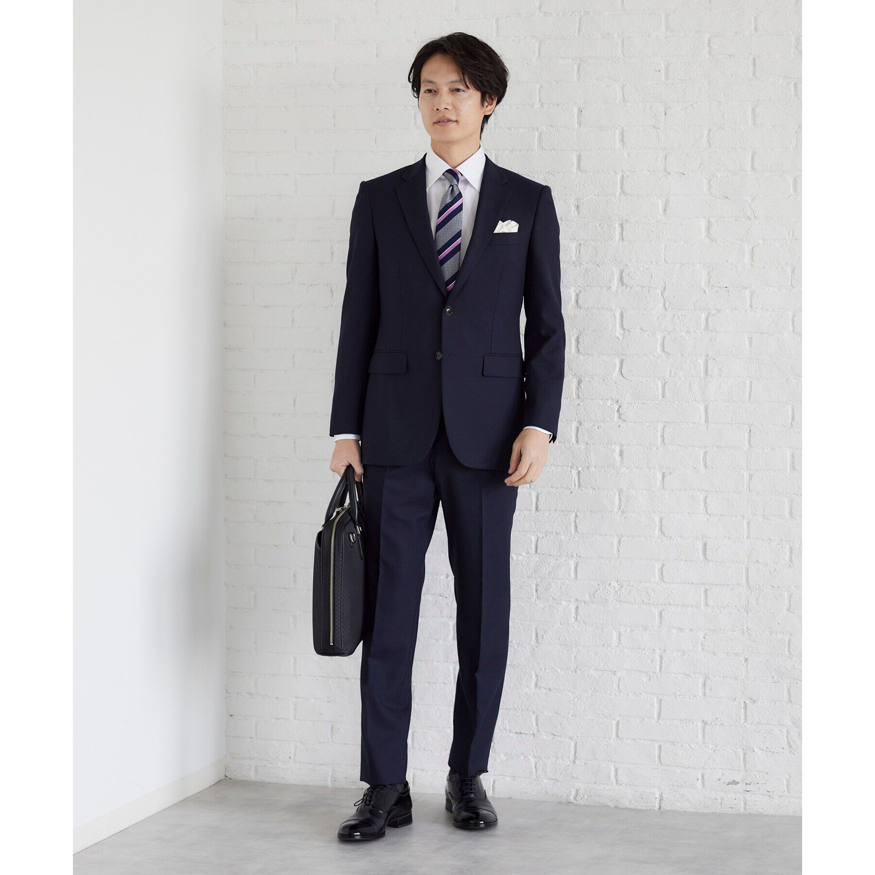 TAKEO KIKUCHI「【THE FLAGSHIP】矢羽根文様（やばねもん）ストライプ ネクタイ」|ネクタイ・蝶ネクタイ|