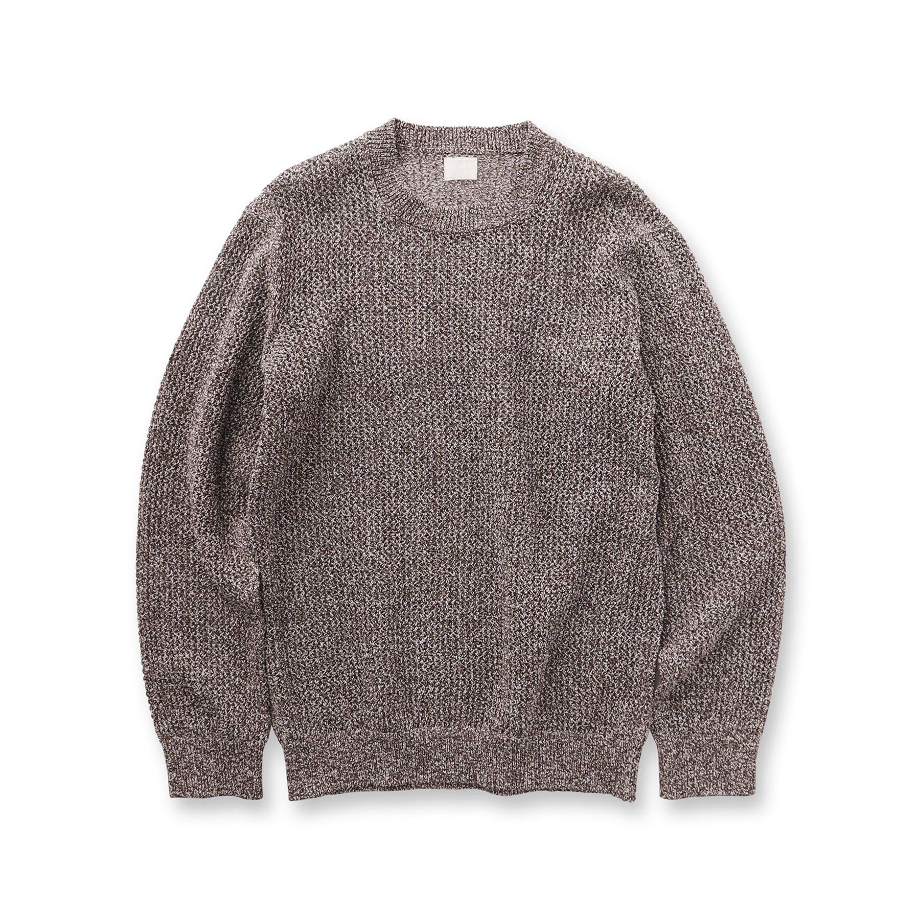 TAKEO KIKUCHI「【THE FLAGSHIP】ペーパーライク メランジニット」|ニット・セーター|