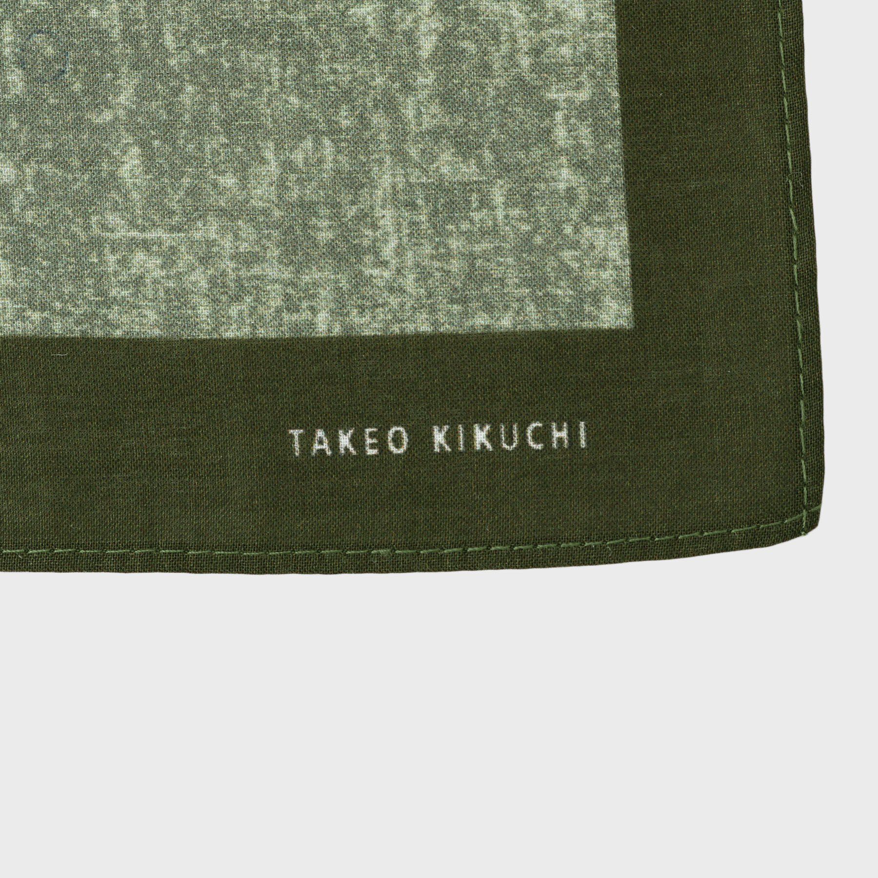 TAKEO KIKUCHI「パターンブロッキング プリントハンカチ」|ハンカチ|
