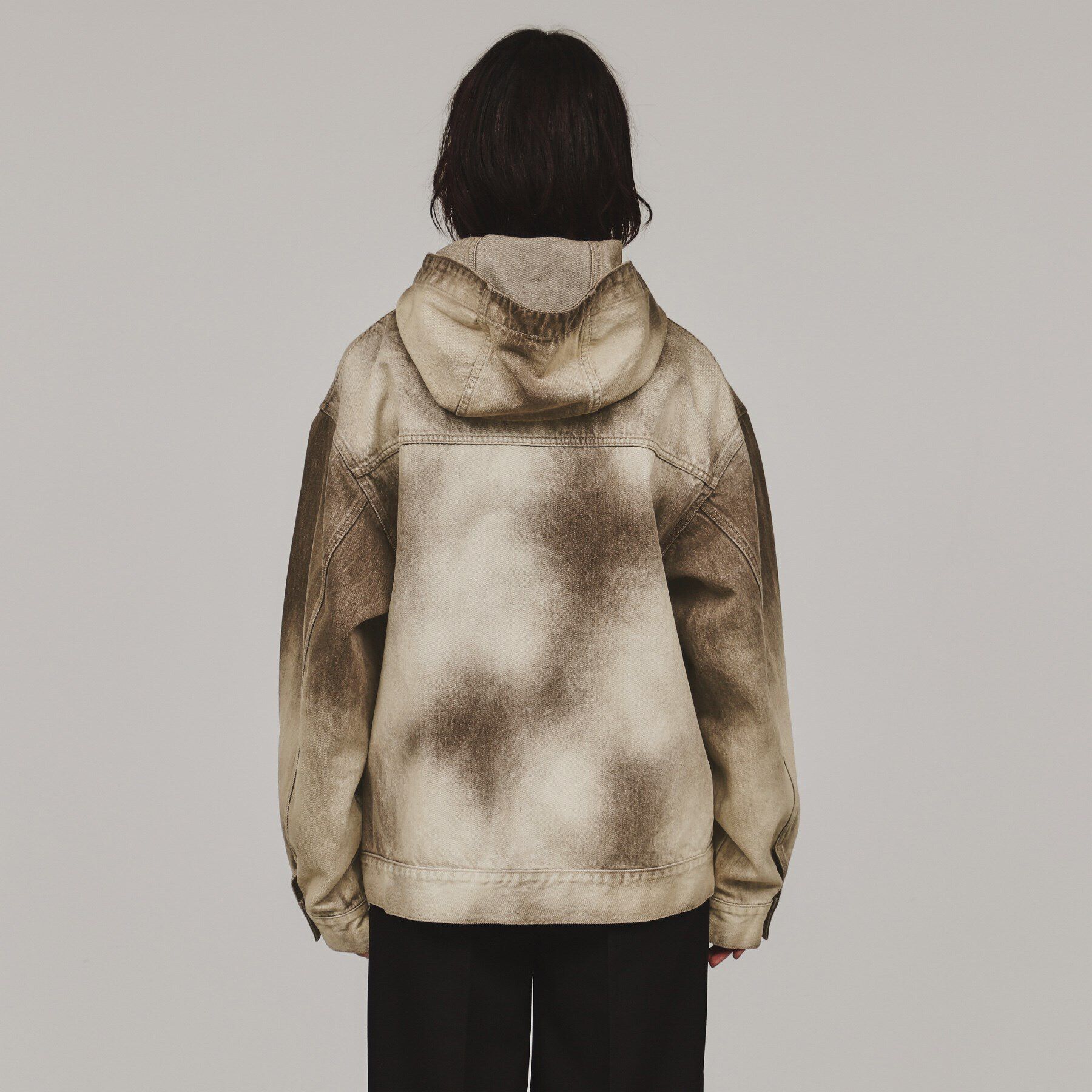 tk.TAKEO KIKUCHI「【セットアップ対応】フーデットデニムブルゾン」|デニムジャケット|