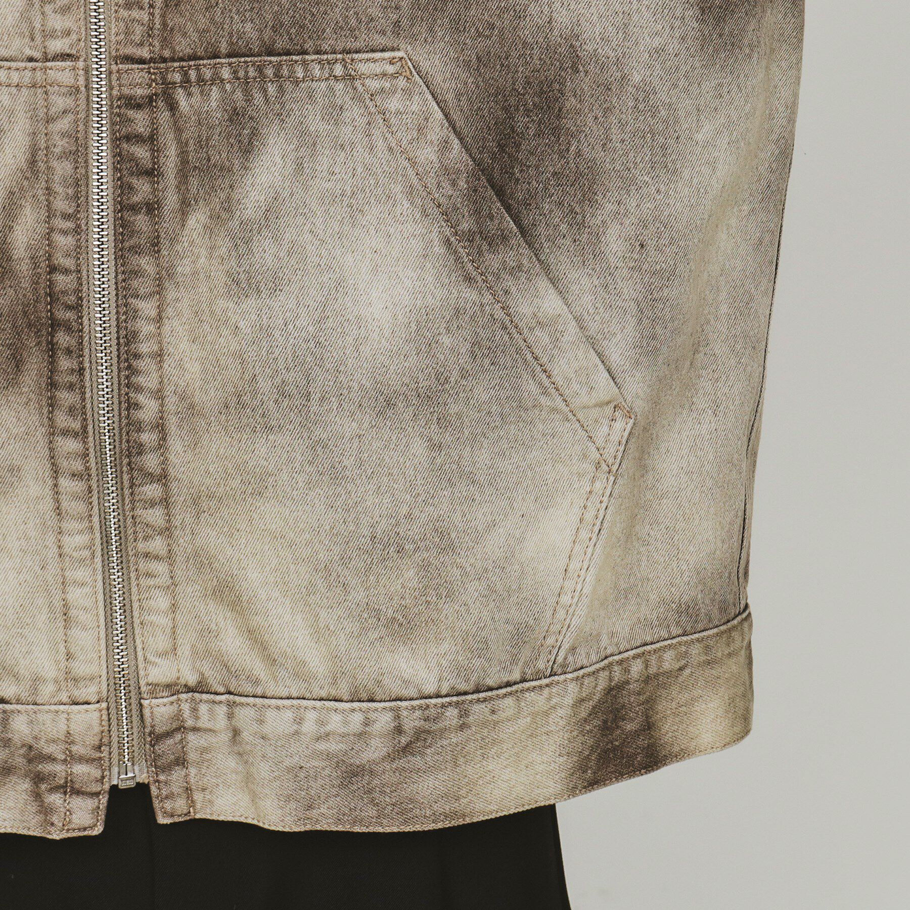 tk.TAKEO KIKUCHI「【セットアップ対応】フーデットデニムブルゾン」|ブルゾン・スタジャン|