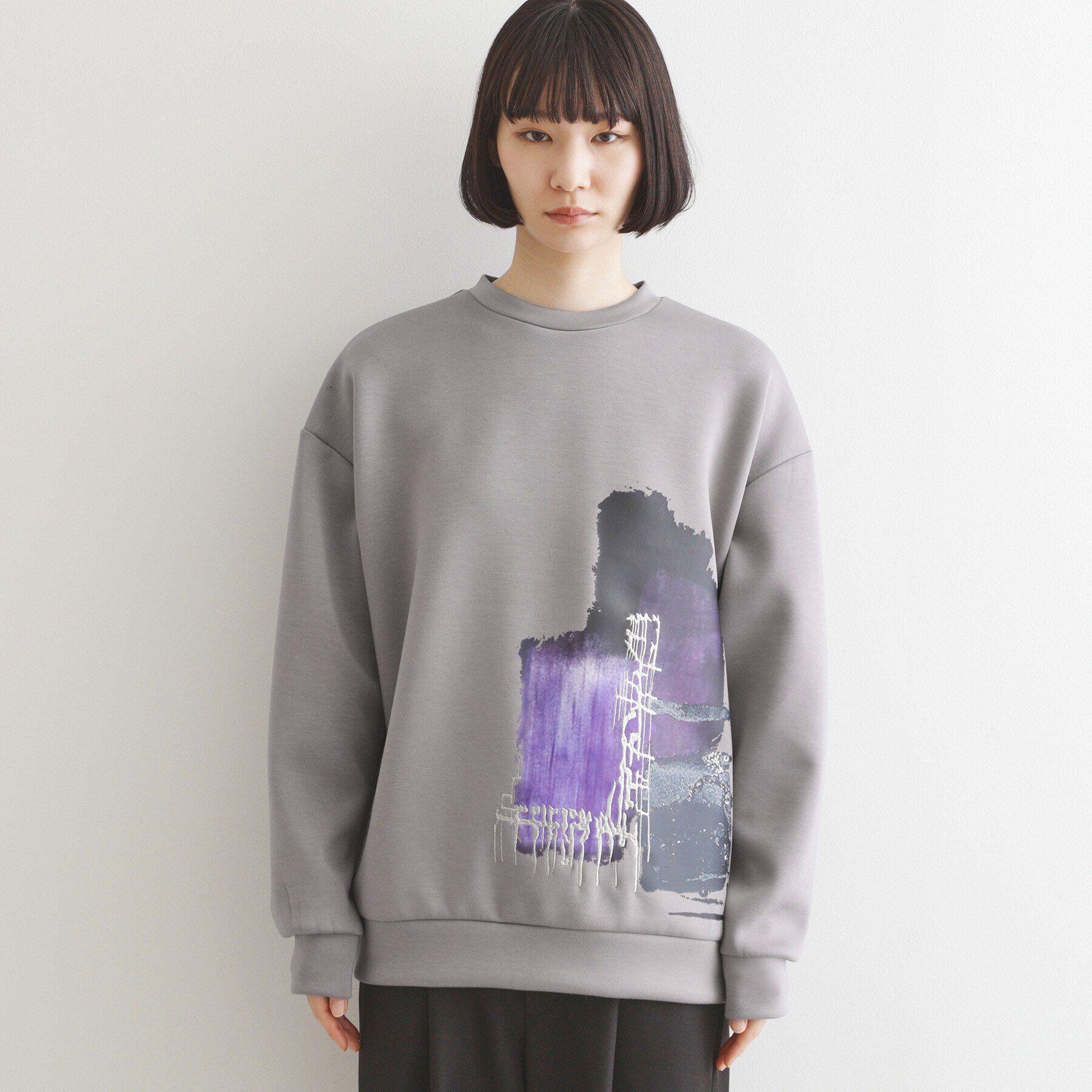 tk.TAKEO KIKUCHI「アブストラクトエンブロカットソー」|Tシャツ・カットソー|