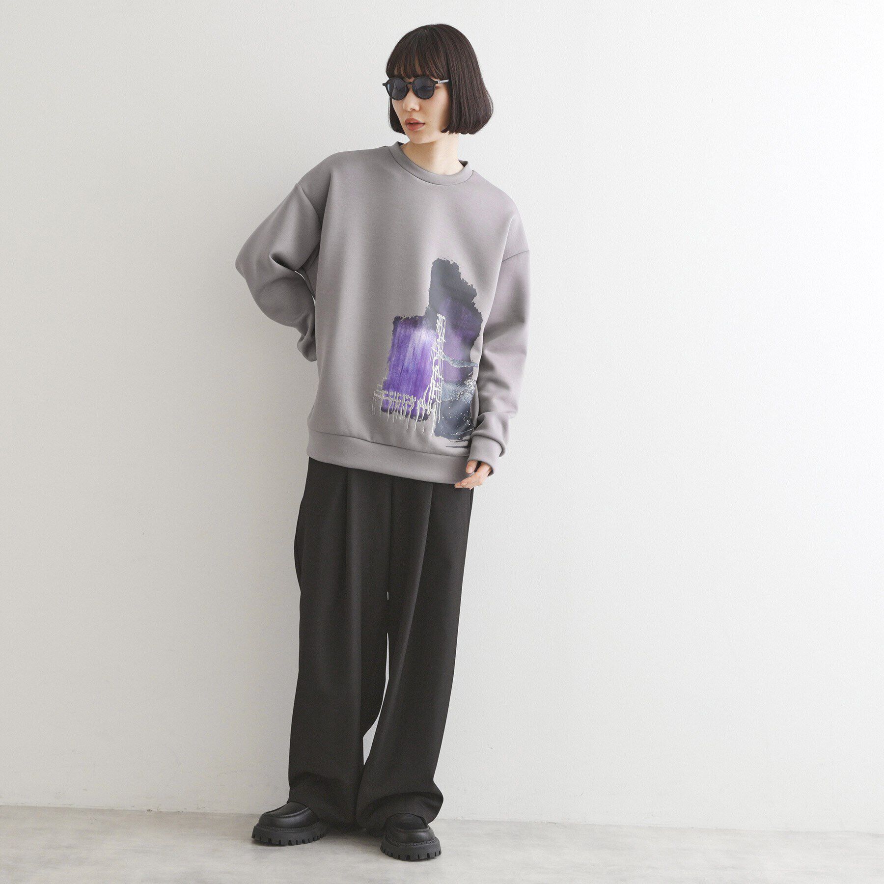 tk.TAKEO KIKUCHI「アブストラクトエンブロカットソー」|Tシャツ・カットソー|