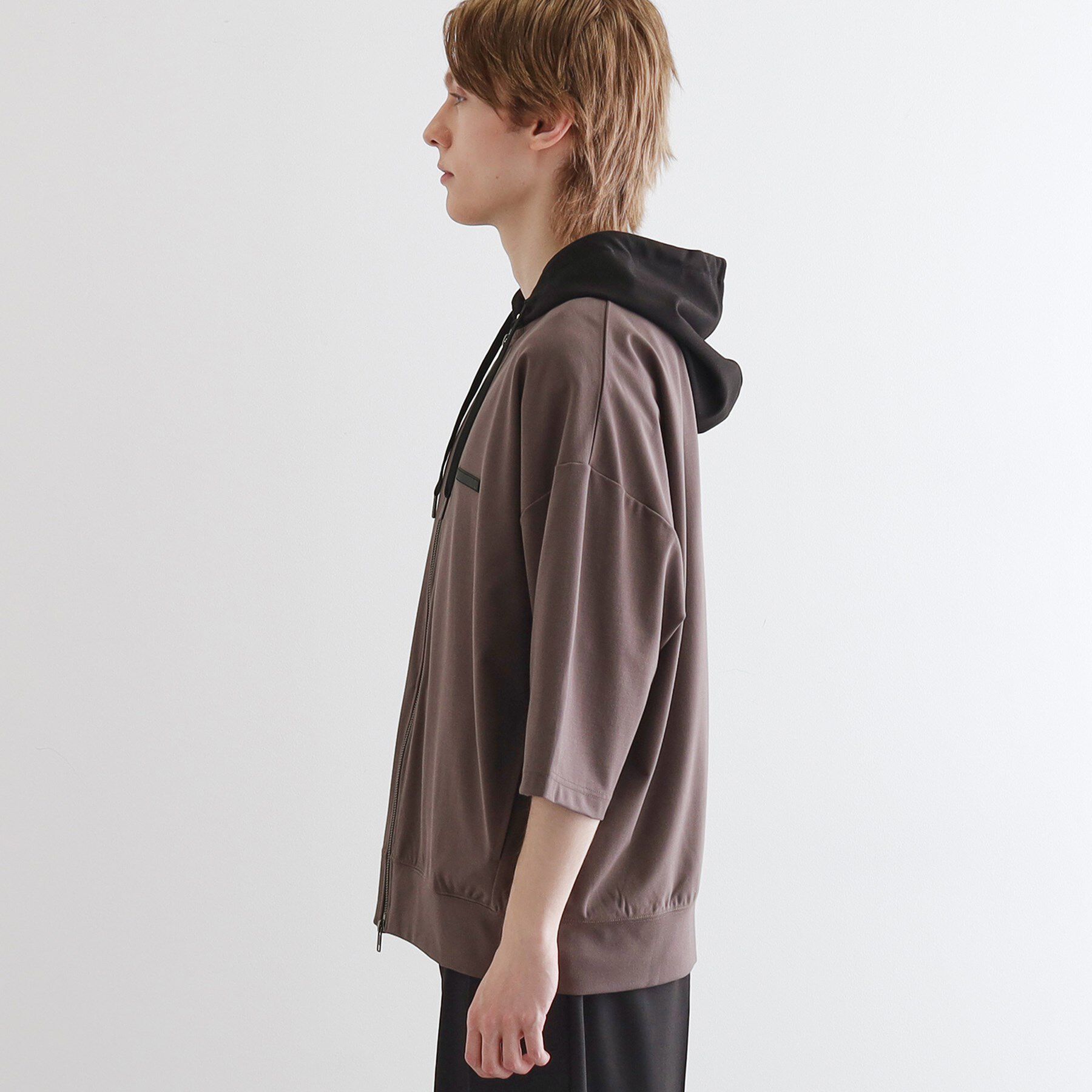 tk.TAKEO KIKUCHI「オーバージップパーカ」|パーカー|