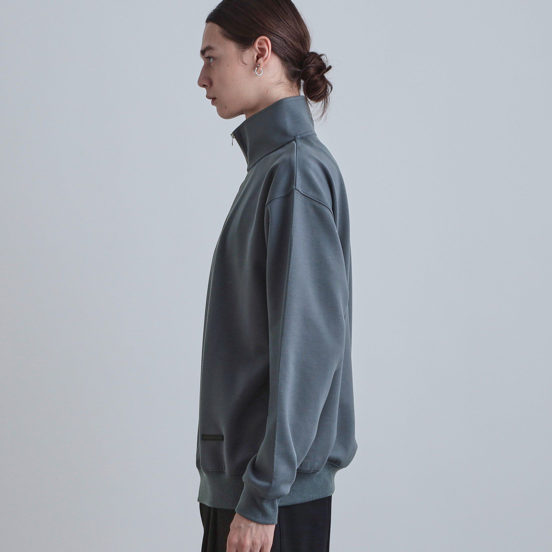 tk.TAKEO KIKUCHI「ハーフジップスウェット」|パーカー|