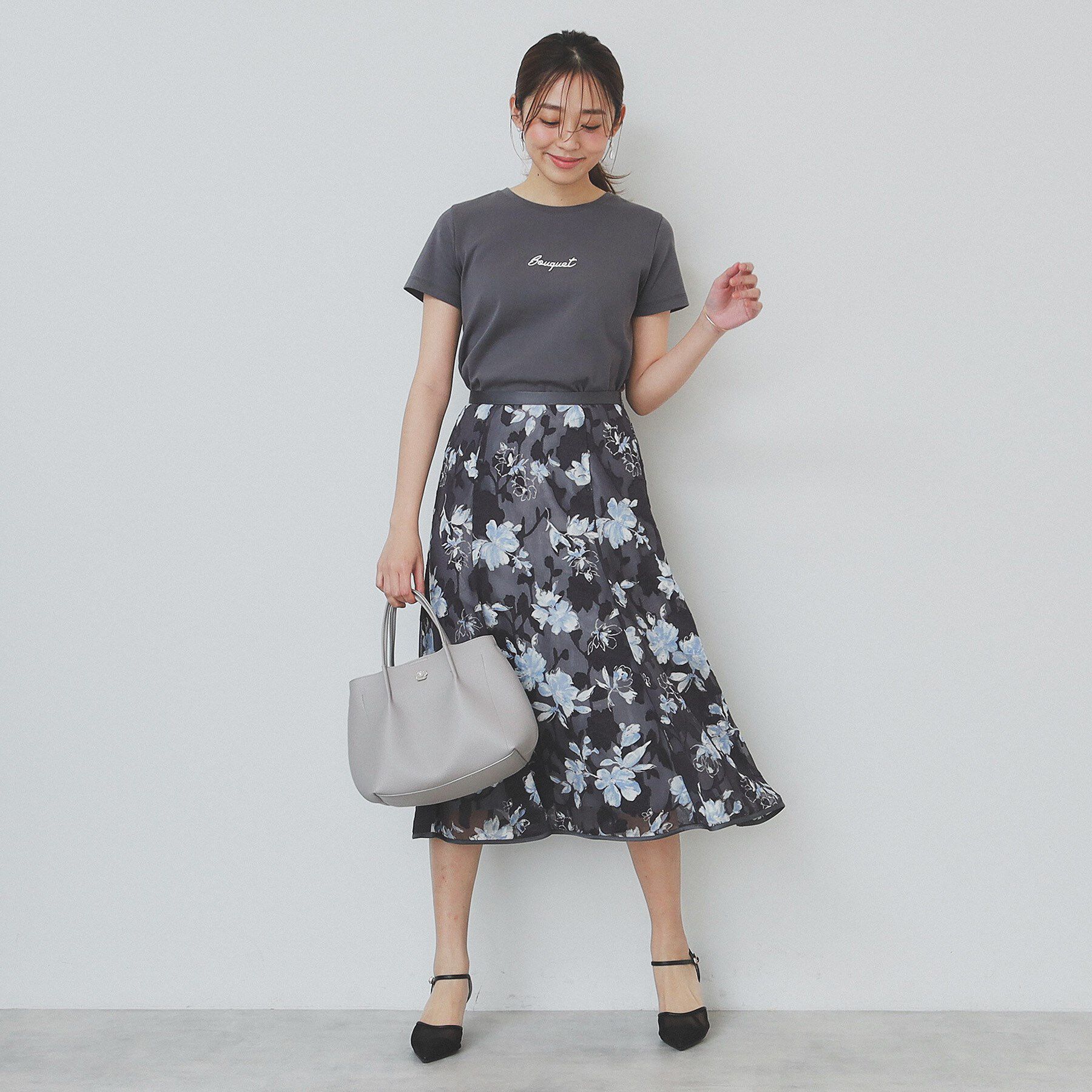 index「ワンポイントロゴ刺繍Tシャツ【UV/接触冷感/洗濯機洗い可】」|Tシャツ・カットソー|