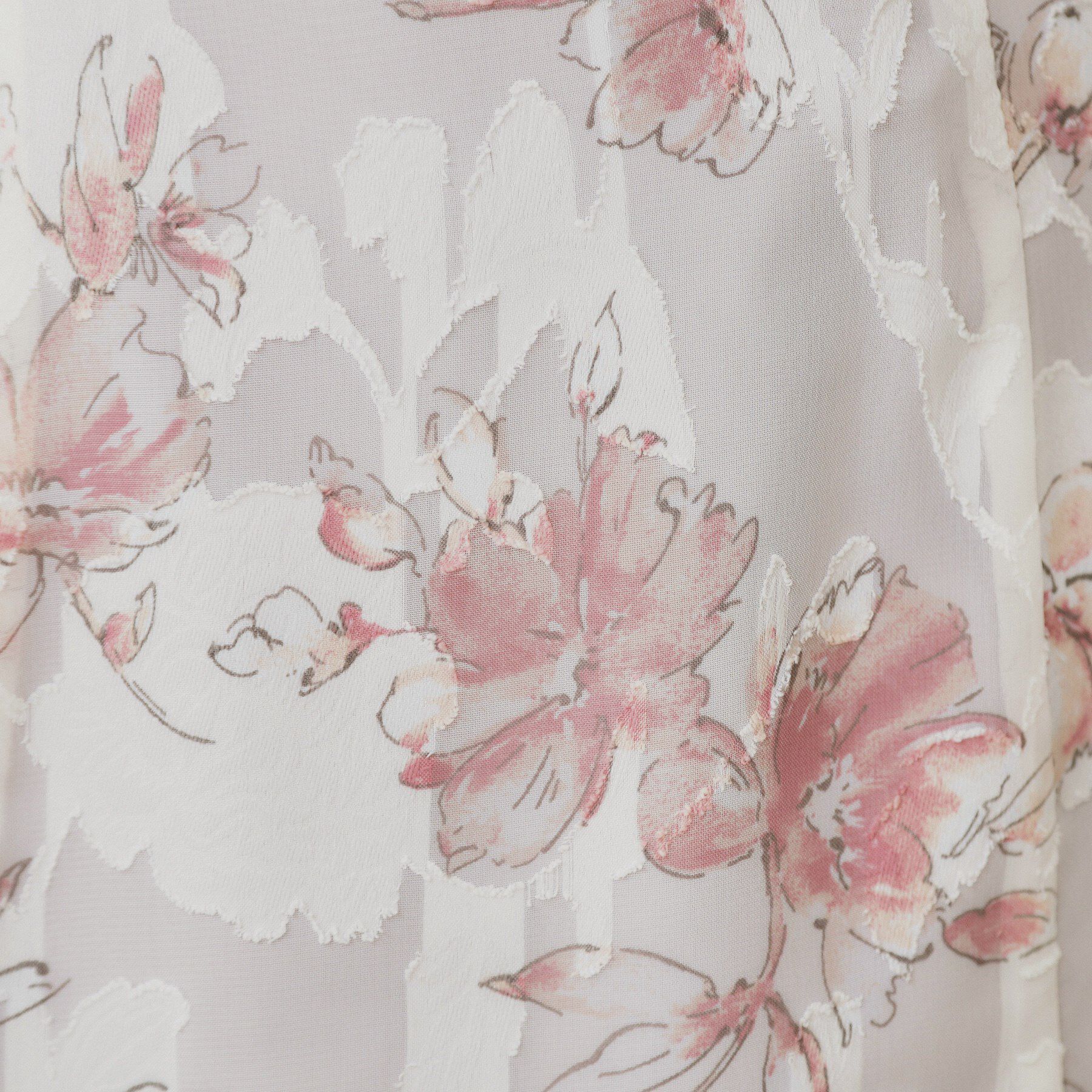 index「花柄マーメイドフレアスカート【洗濯機洗い可】」|スカート|