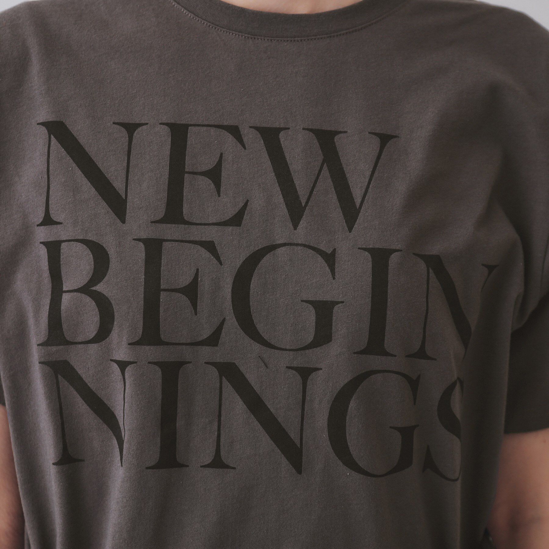 OPAQUE.CLIP「BIGロゴTシャツ【洗濯機洗い可】」|Tシャツ・カットソー|