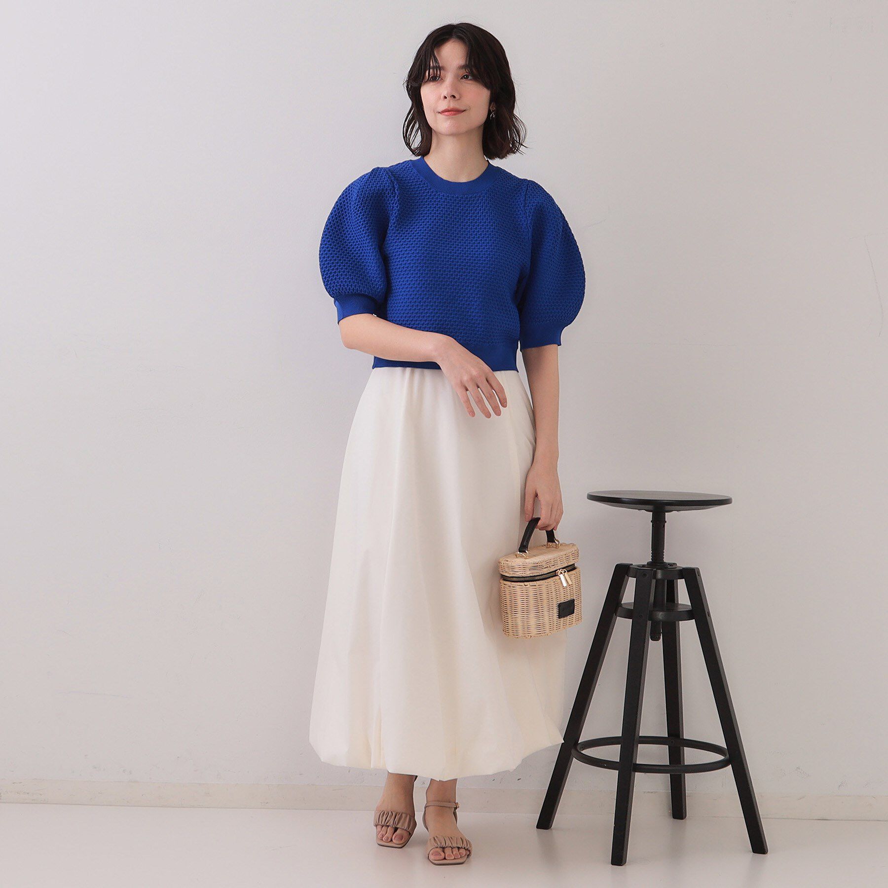 OPAQUE.CLIP「《Oggi掲載》バルーンスカート【洗濯機洗い可】」|スカート|