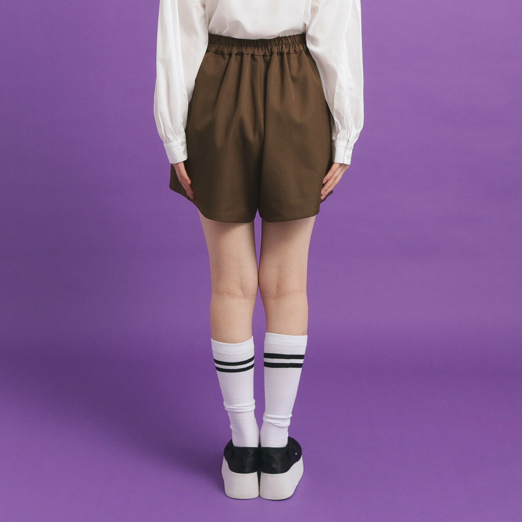 PINK-latte「リボンキュロットパンツ」|キュロット|