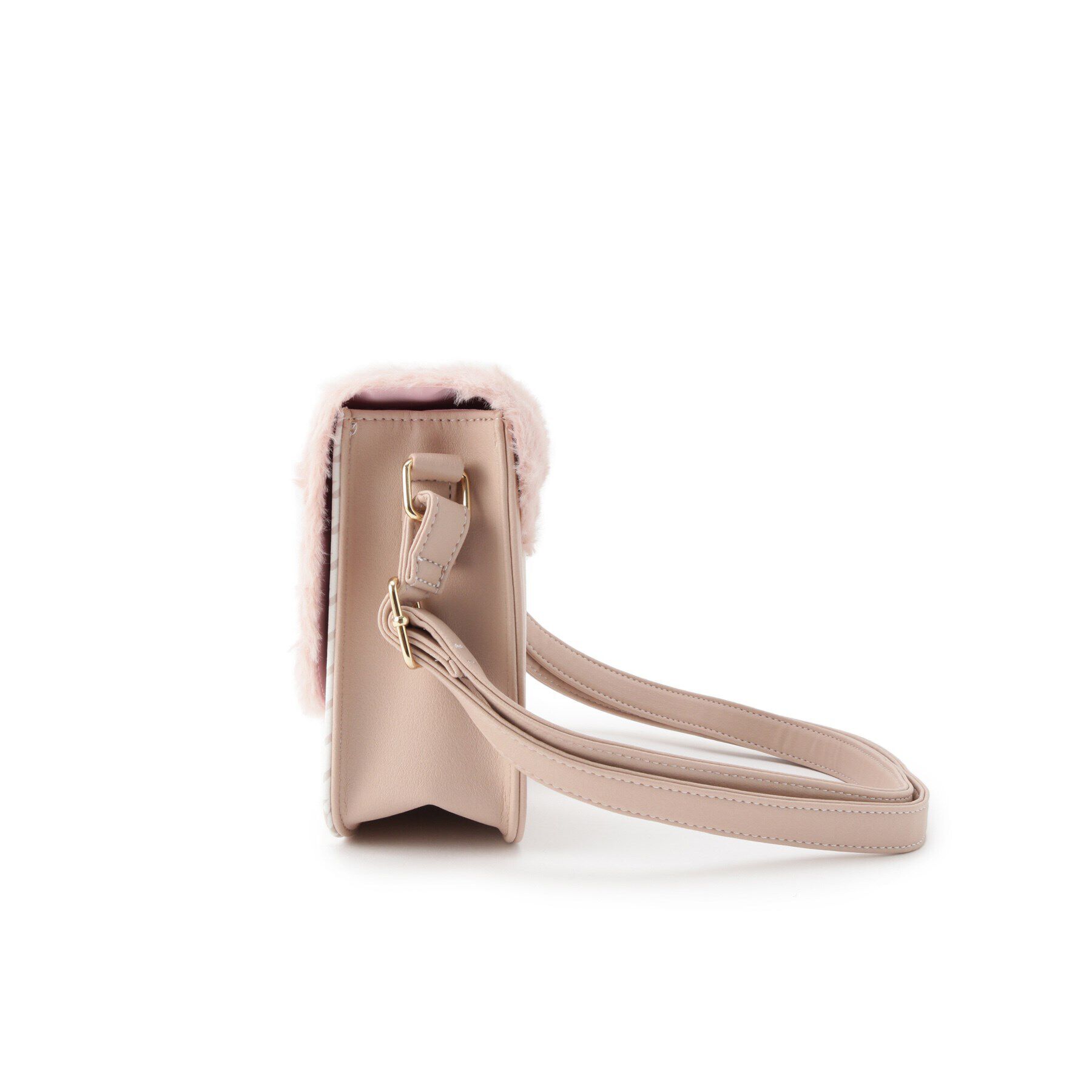 PINK-latte「ファー千鳥ショルダー」|ショルダー・メッセンジャー|