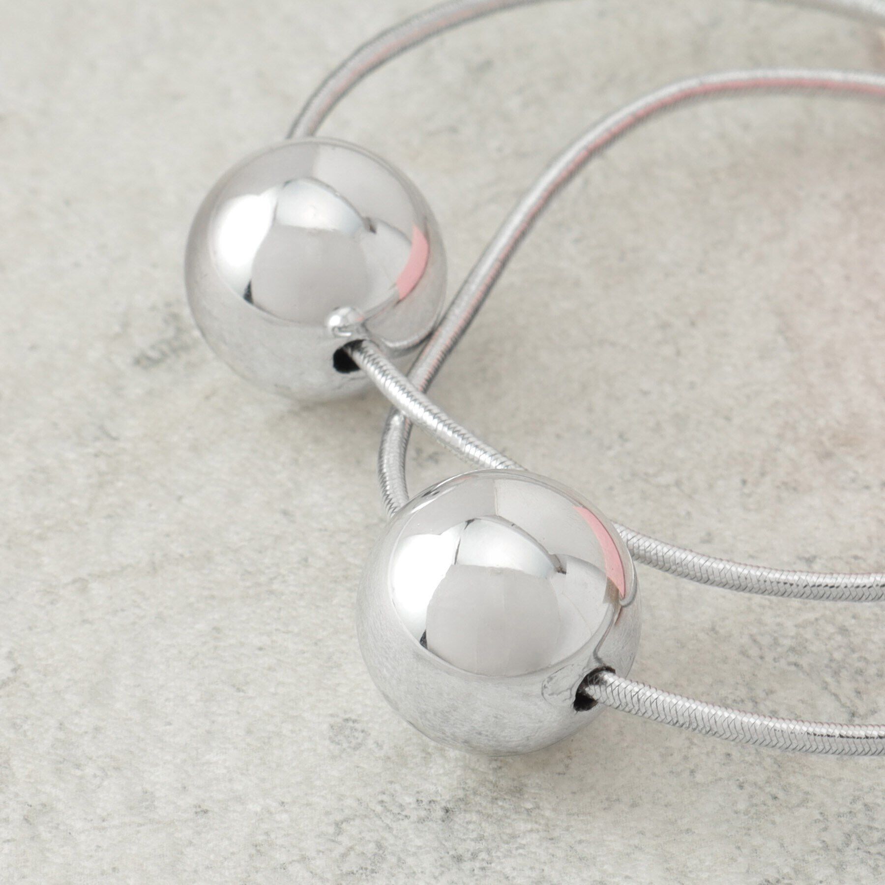 PINK-latte「シルバー調ボールゴム」|その他|