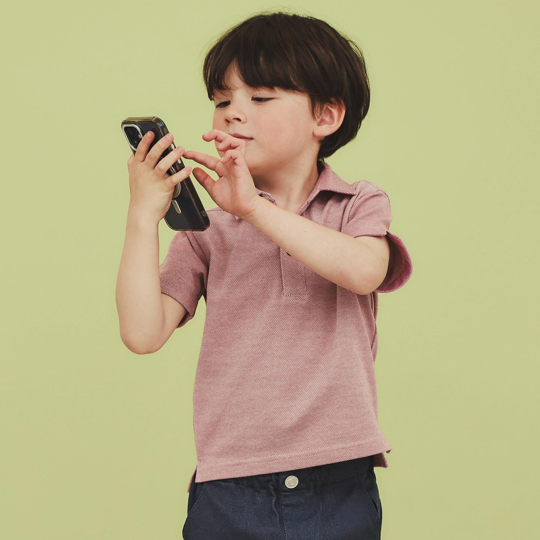 THE SHOP TK「【110-150】カノコポロシャツ/洗濯機OK・パパとおそろい」|Tシャツ・カットソー|