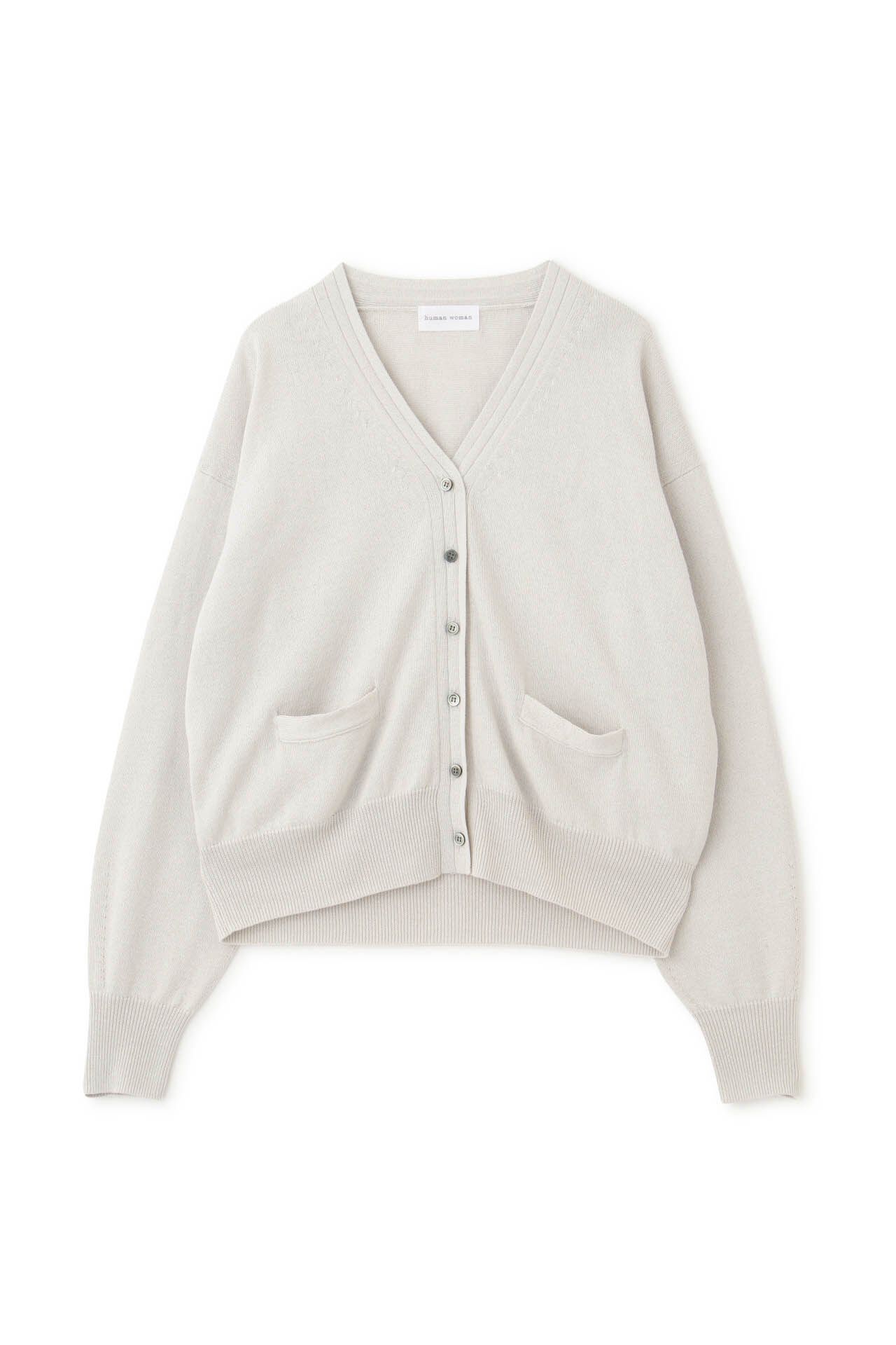  「◆ペーパーヤーンカーディガン」|ニット・セーター|