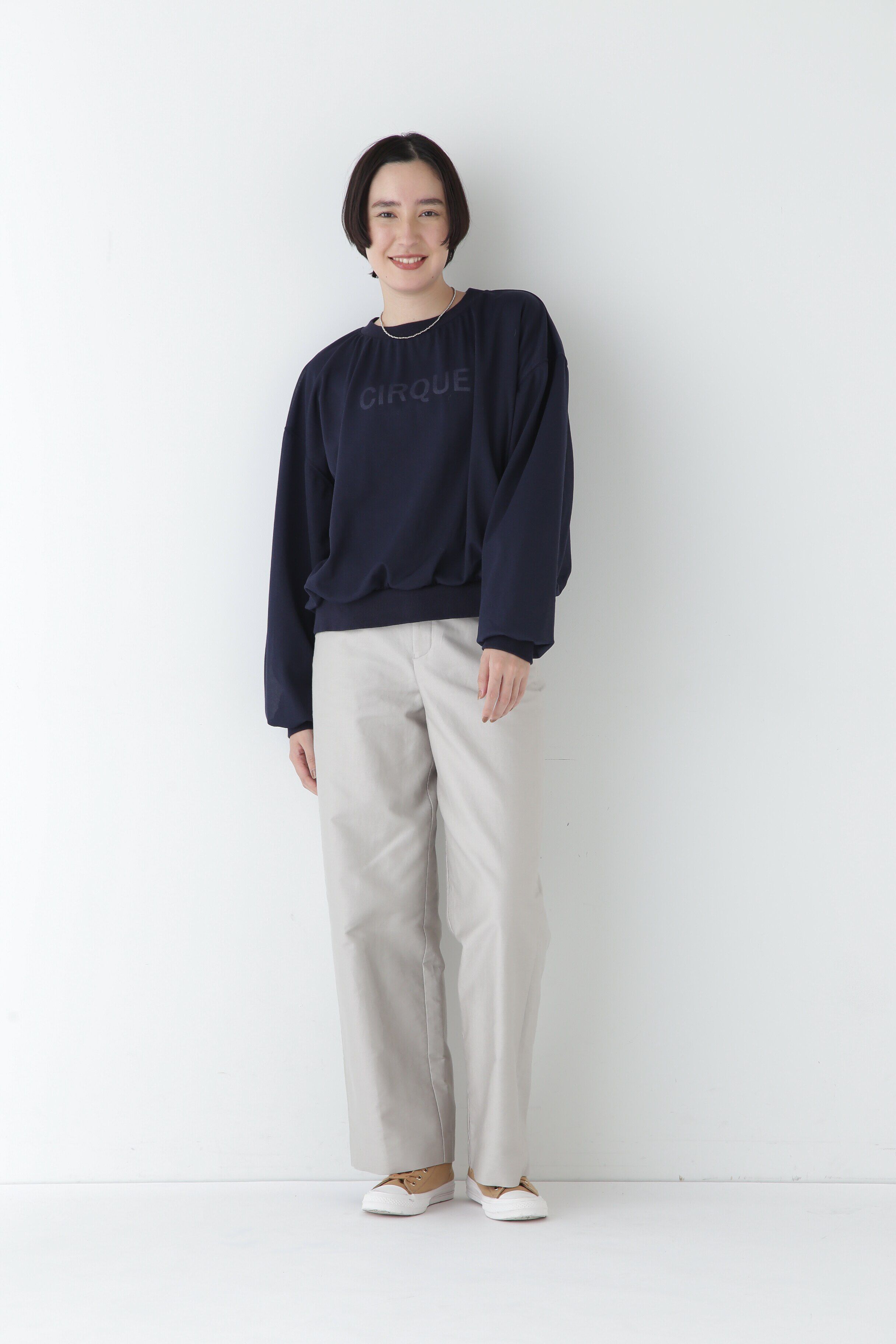  「◆裏毛ロゴスウェットシアー重ね」|Tシャツ・カットソー|