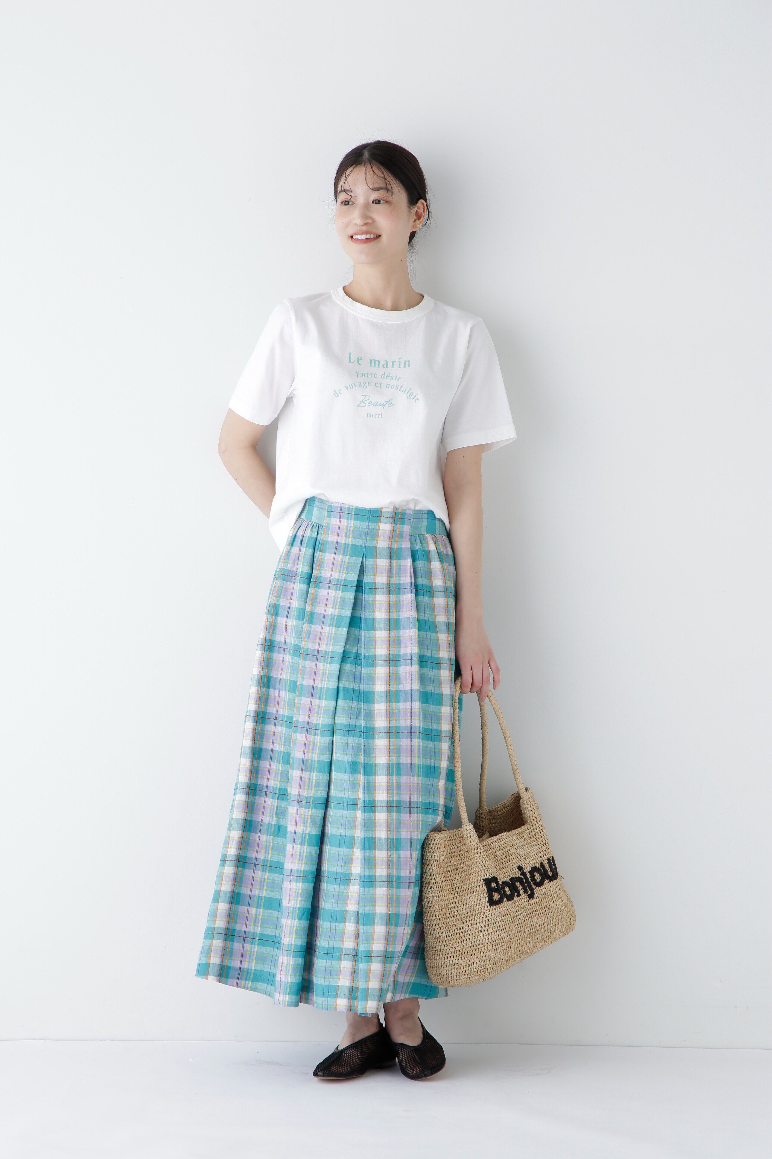  「◆オリジナルチェックボリュームスカート」|スカート|