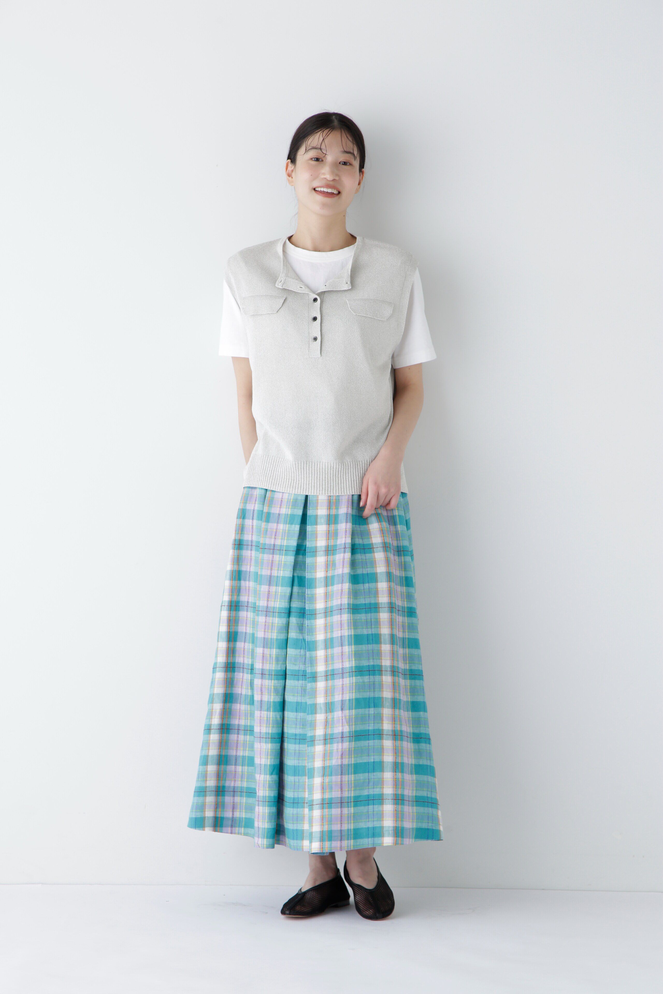  「◆オリジナルチェックボリュームスカート」|スカート|