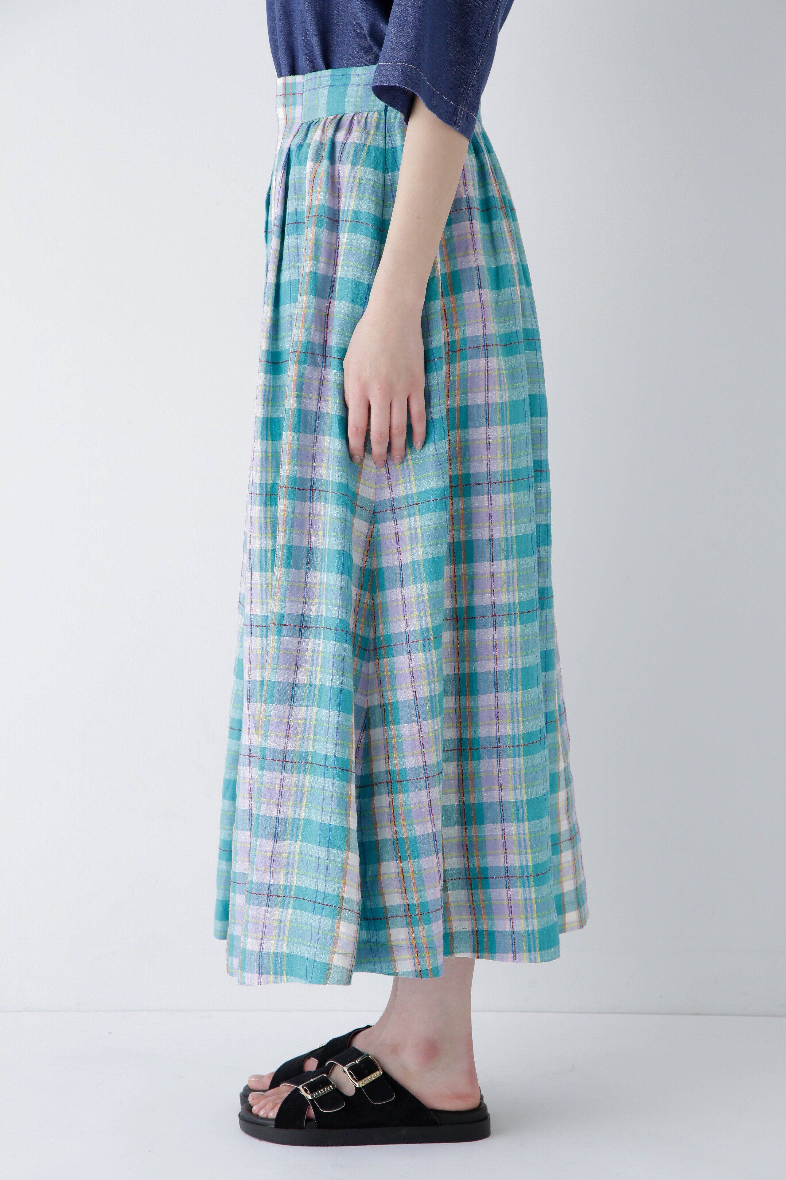  「◆オリジナルチェックボリュームスカート」|スカート|