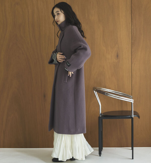 Doux archives「スタンドカラーコート」|ダッフルコート|