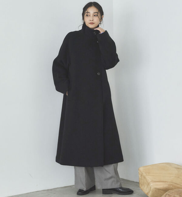 Doux archives「スタンドカラーコート」|ダッフルコート|