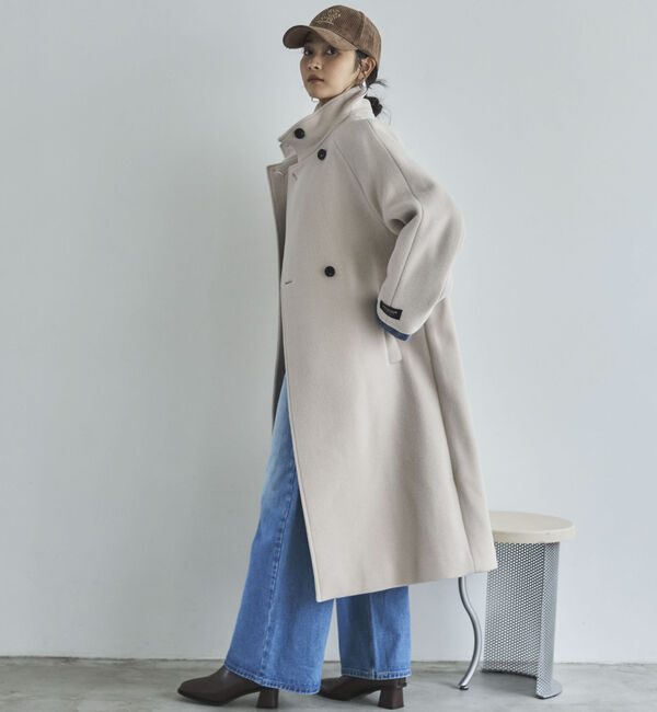 Doux archives「スタンドカラーコート」|ダッフルコート|