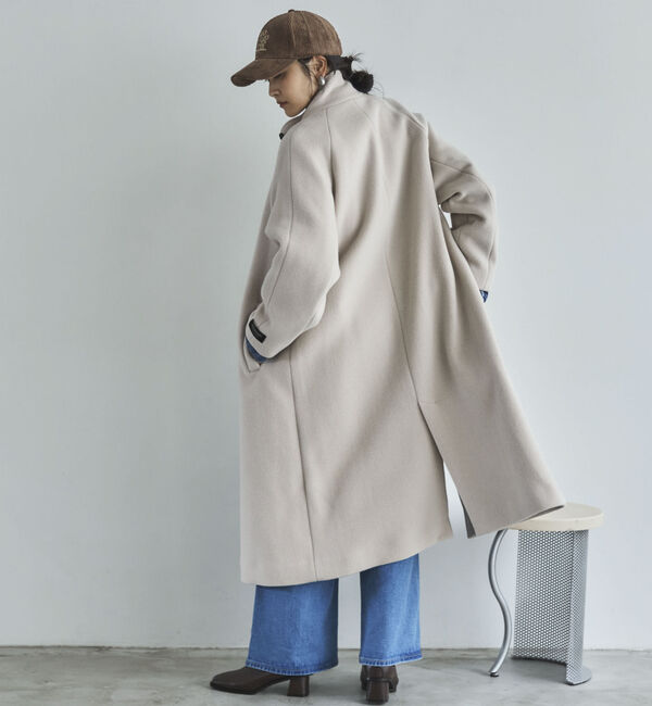 Doux archives「スタンドカラーコート」|ダッフルコート|