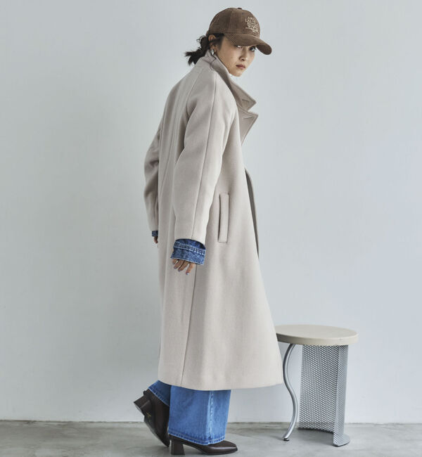 Doux archives「スタンドカラーコート」|ダッフルコート|