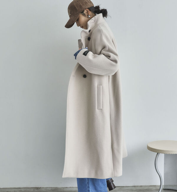 Doux archives「スタンドカラーコート」|ダッフルコート|